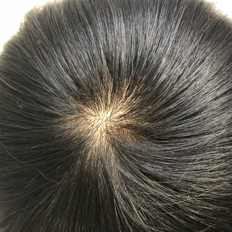 วิกผมชาย แบบติดกิฟ ผมแท้100% ยาว6นิ้ว