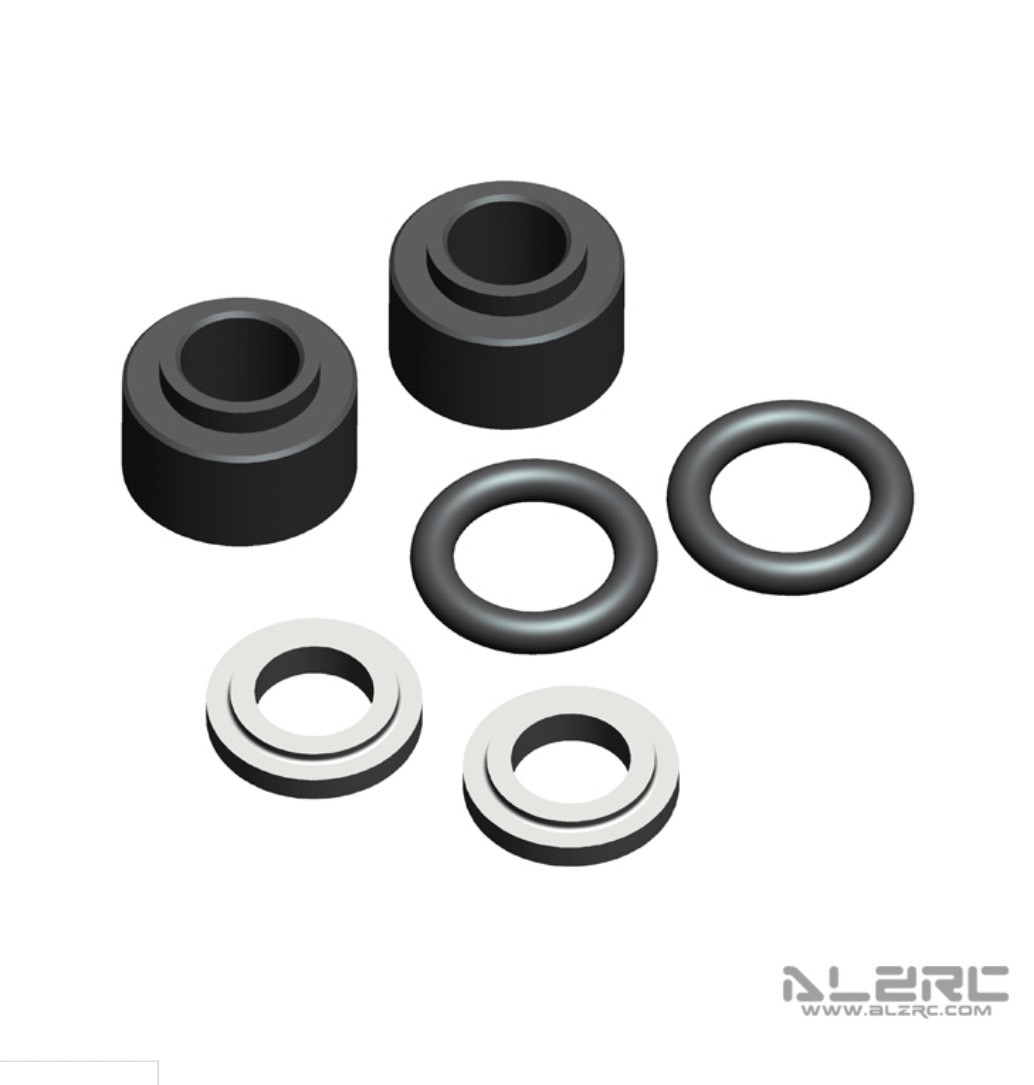 DX380-03 # Devil X380 Spindle Shaft Damper Rubber - POM