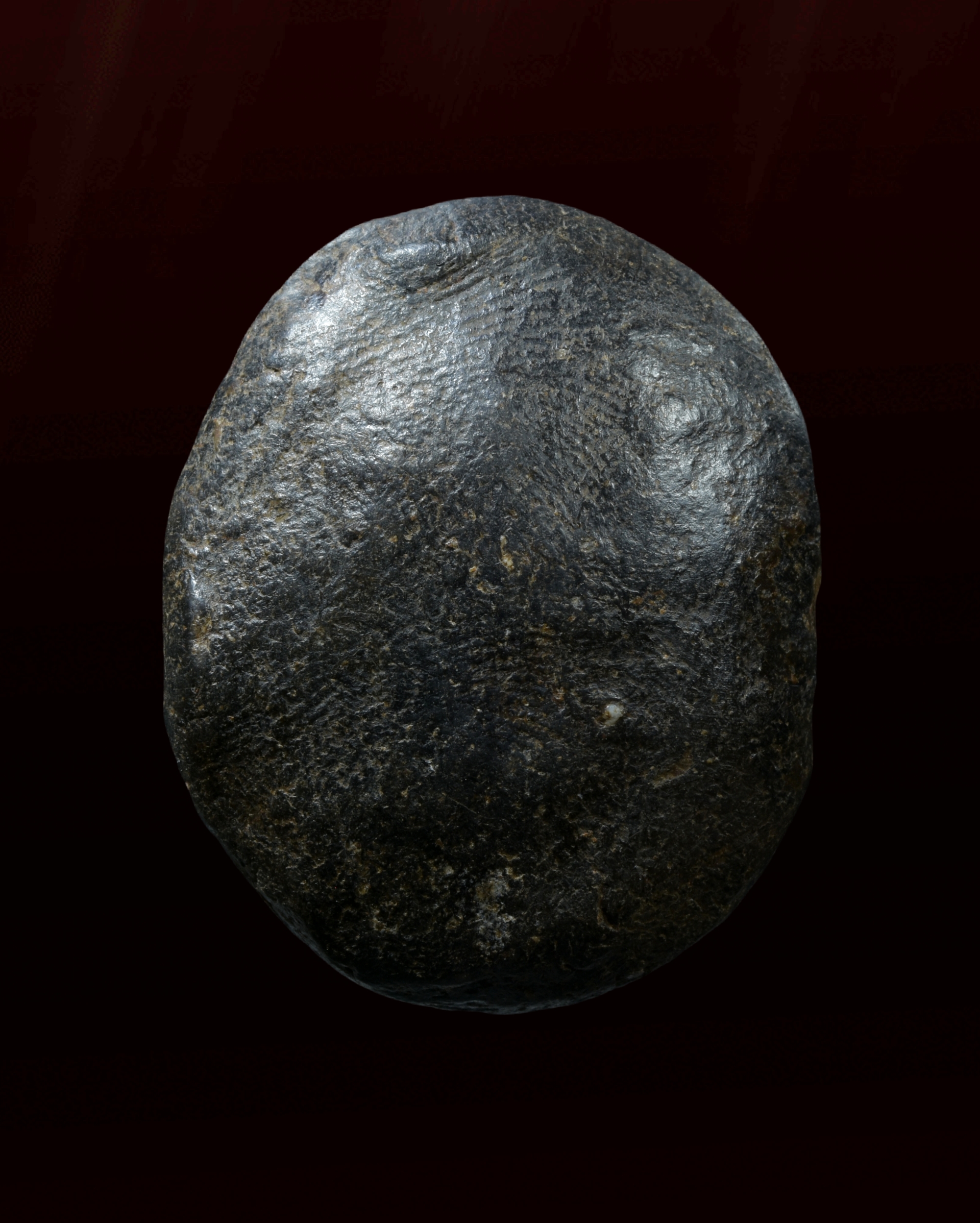 พระซุ้มกอ พิมพ์ขนมเปี๊ยะ เนื้อดำ