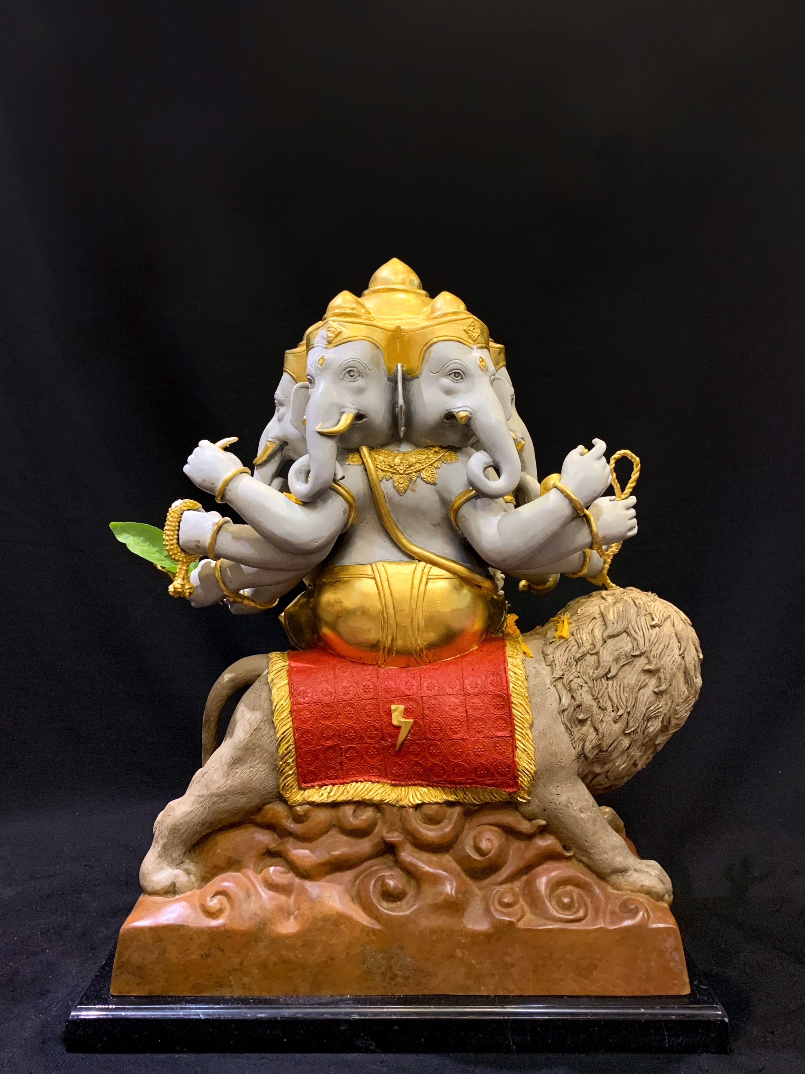 พระเหรัมภะคณปติ (พระพิฆเนศ 5 เศียร)