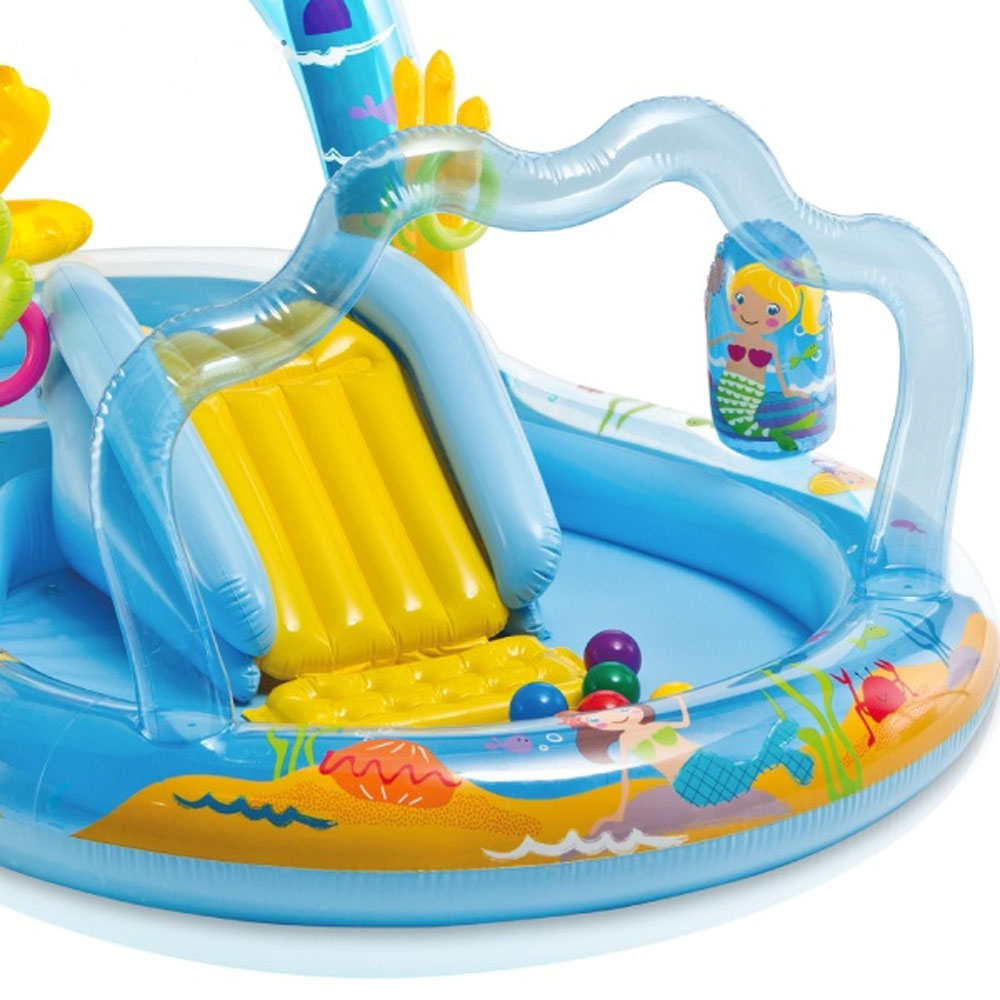Intex Mermaid Kingdom Play Centre สวนน้ำสไลเดอร์ เมอเมด คิงดอม By Float Me Summer