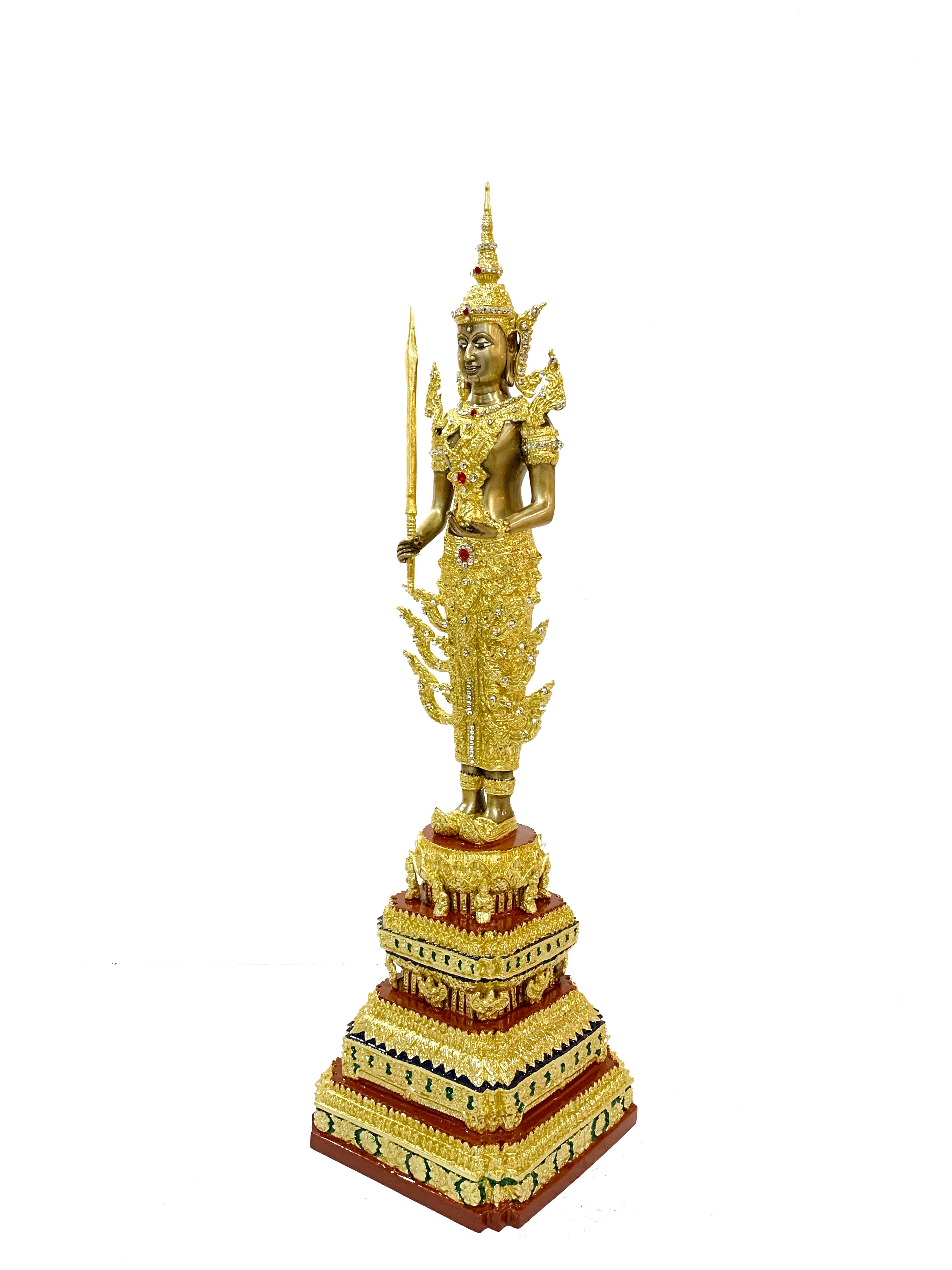 พระคลังมหาสมบัติ ทรงเครื่องจักพรรดิ์ หน้าตัก 5 นิ้ว