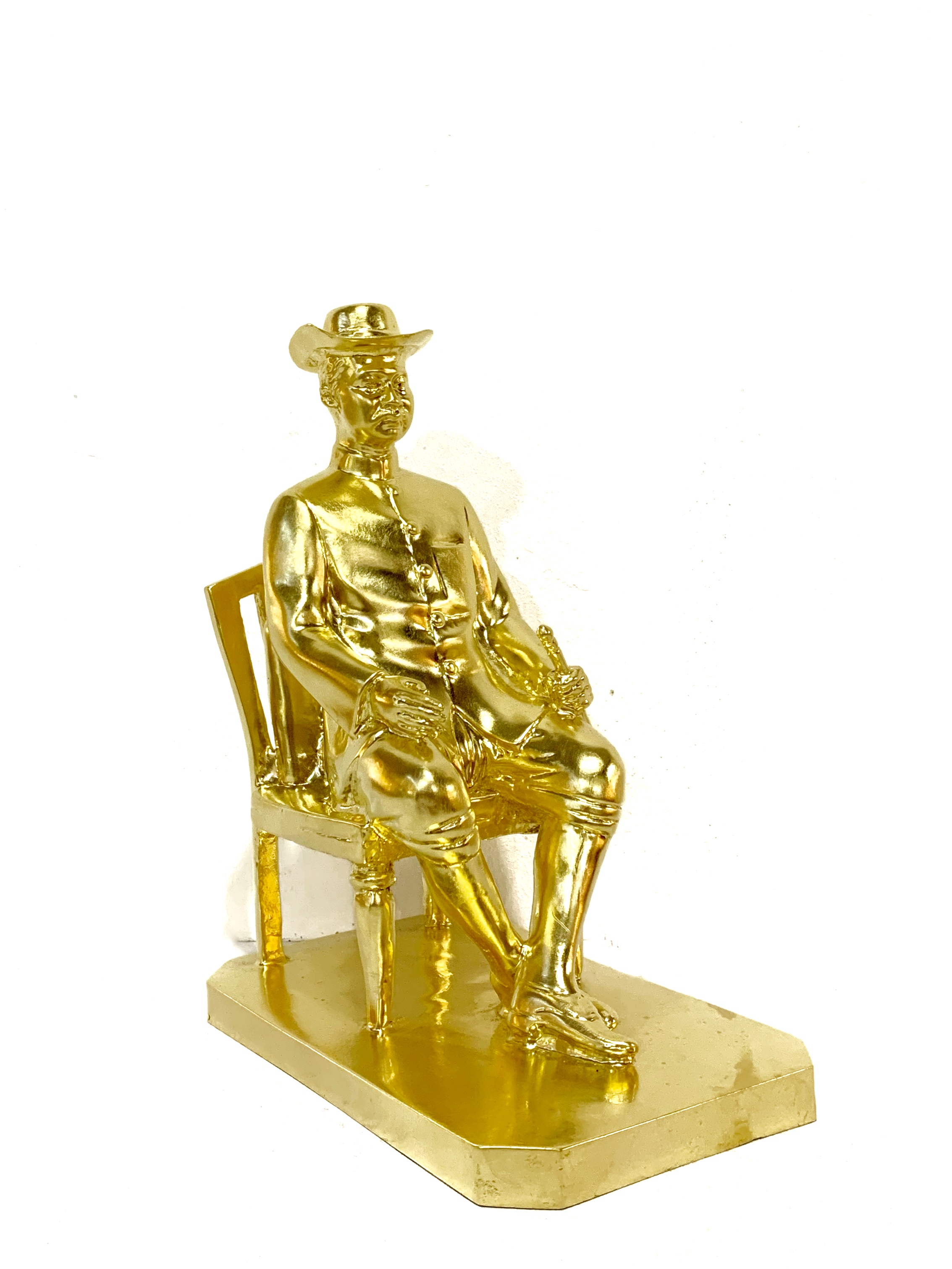 รัชกาลที่ 5 ประทับเก้าอี้ หน้าตัก 5 นิ้ว