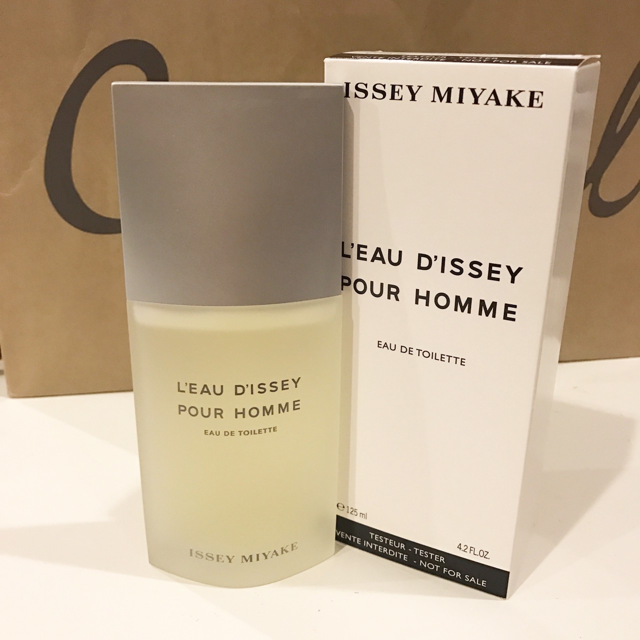 น้ำหอม(กล่องTester)Issey Miyake L’Eau D’Issey Pour Homme EDT 125ml ของแท้ 100%✅