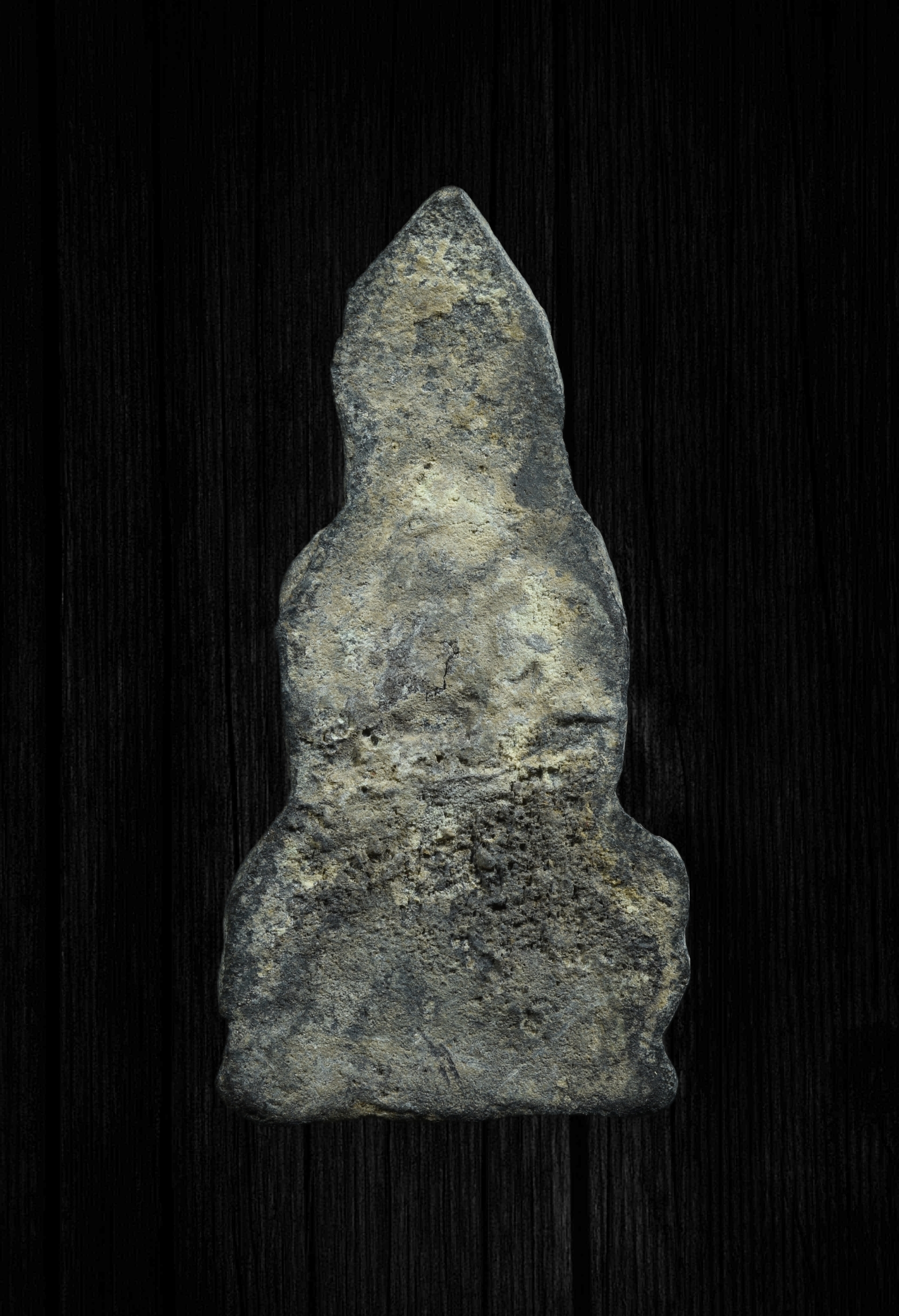 พระร่วงนั่งลพบุรี เนื้อชินเงิน