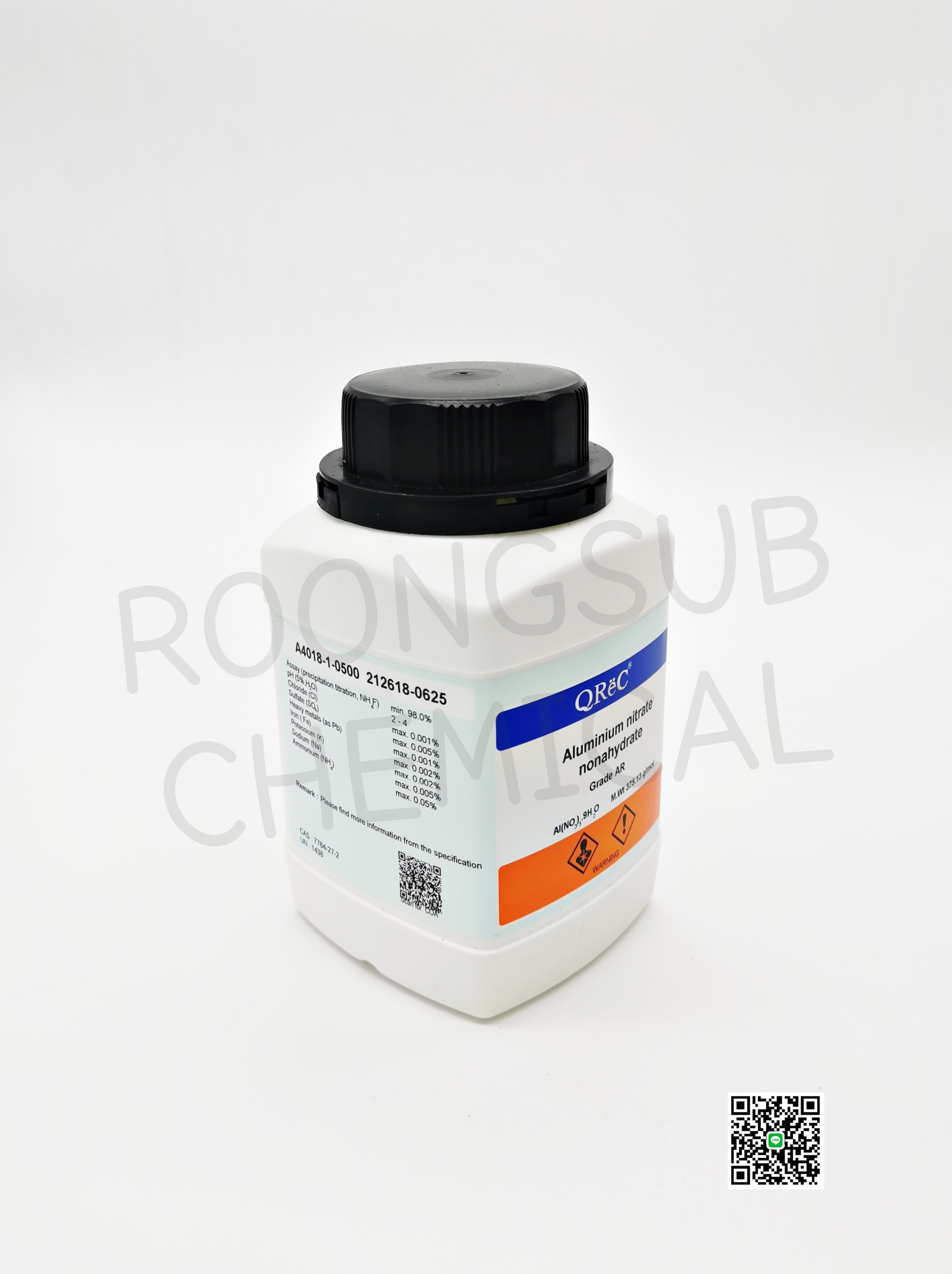 ALUMINIUM NITRATE NANOHYDRATE
