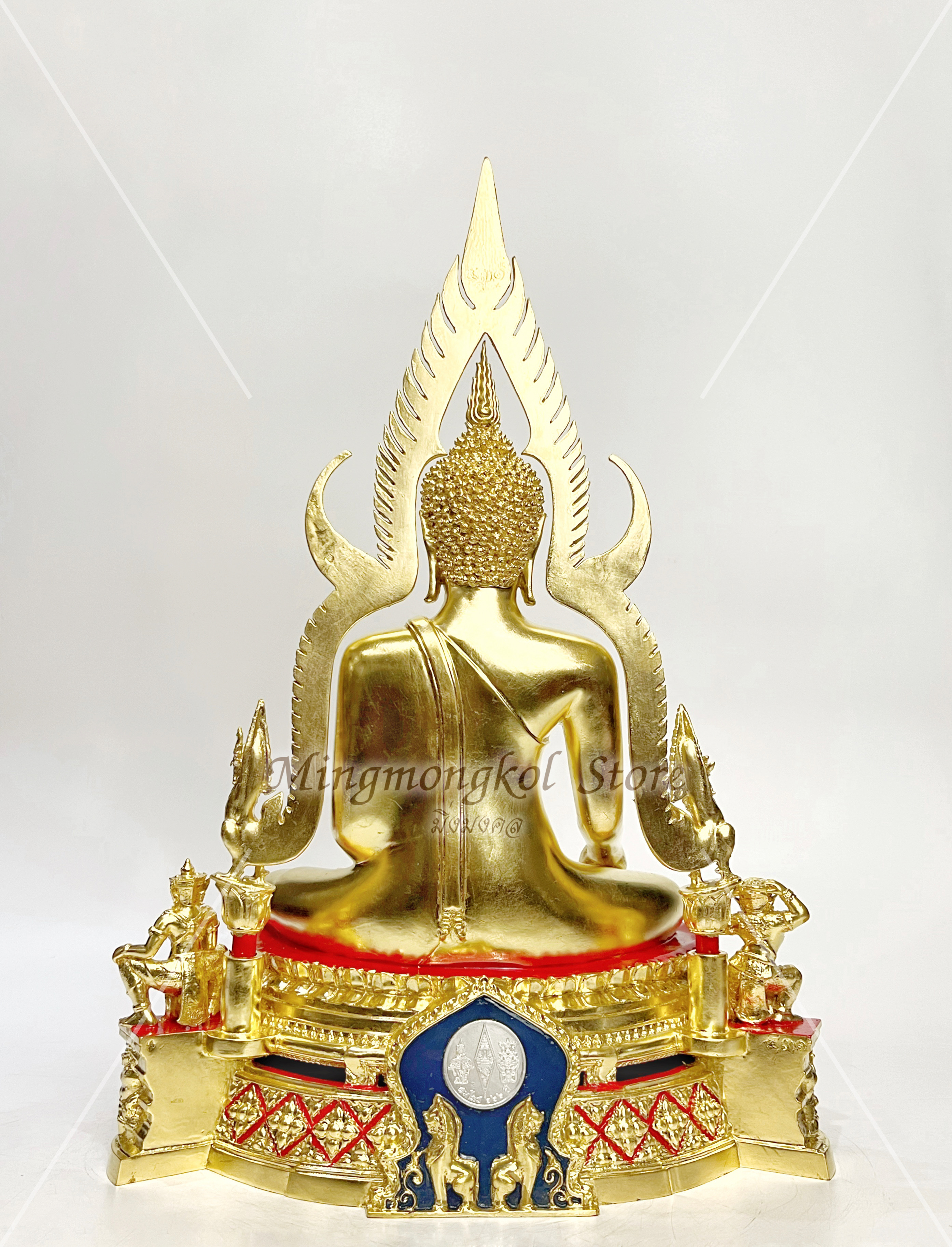 พระพระพุทธชินราชจำลอง รุ่น 666 ปี หน้าตัก 9.9 นิ้ว (หมายเลข 431)