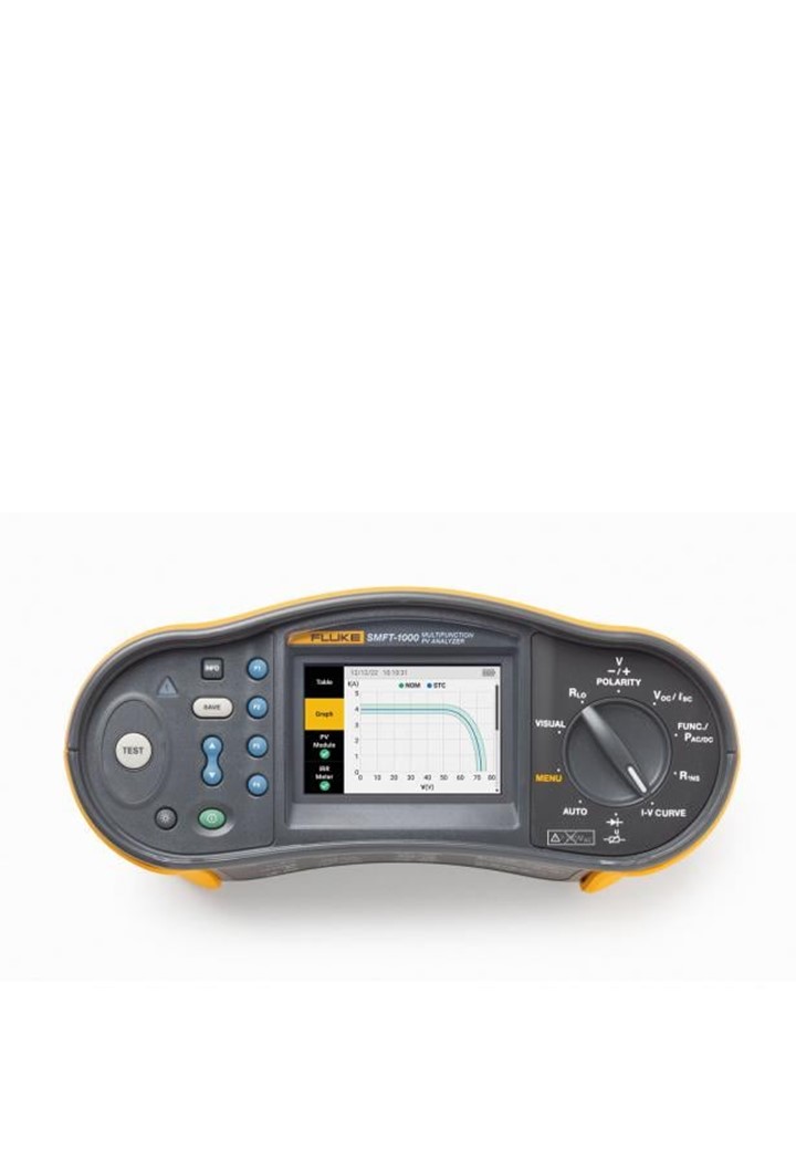 Fluke SMFT-1000-Kit เครื่องทดสอบระบบโซลาร์เซลล์พร้อมฟังก์ชั่น IV-CURVE Tracer ที่ระดับ 1000V@20A