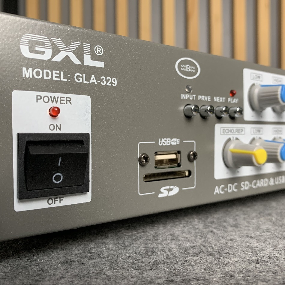 GXL GLA-329EXTRA แอมป์ บลูทูธ AC/DC