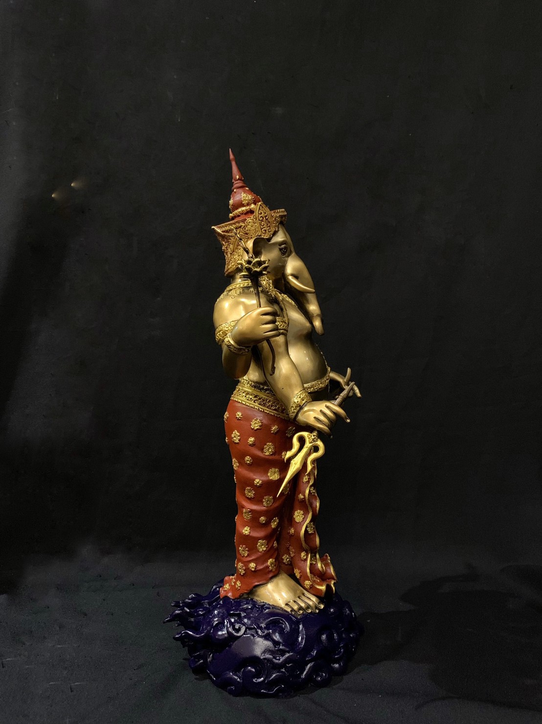 พระพิฆเนศ ปางเหนือเมฆ หน้าตัก 9 นิ้ว