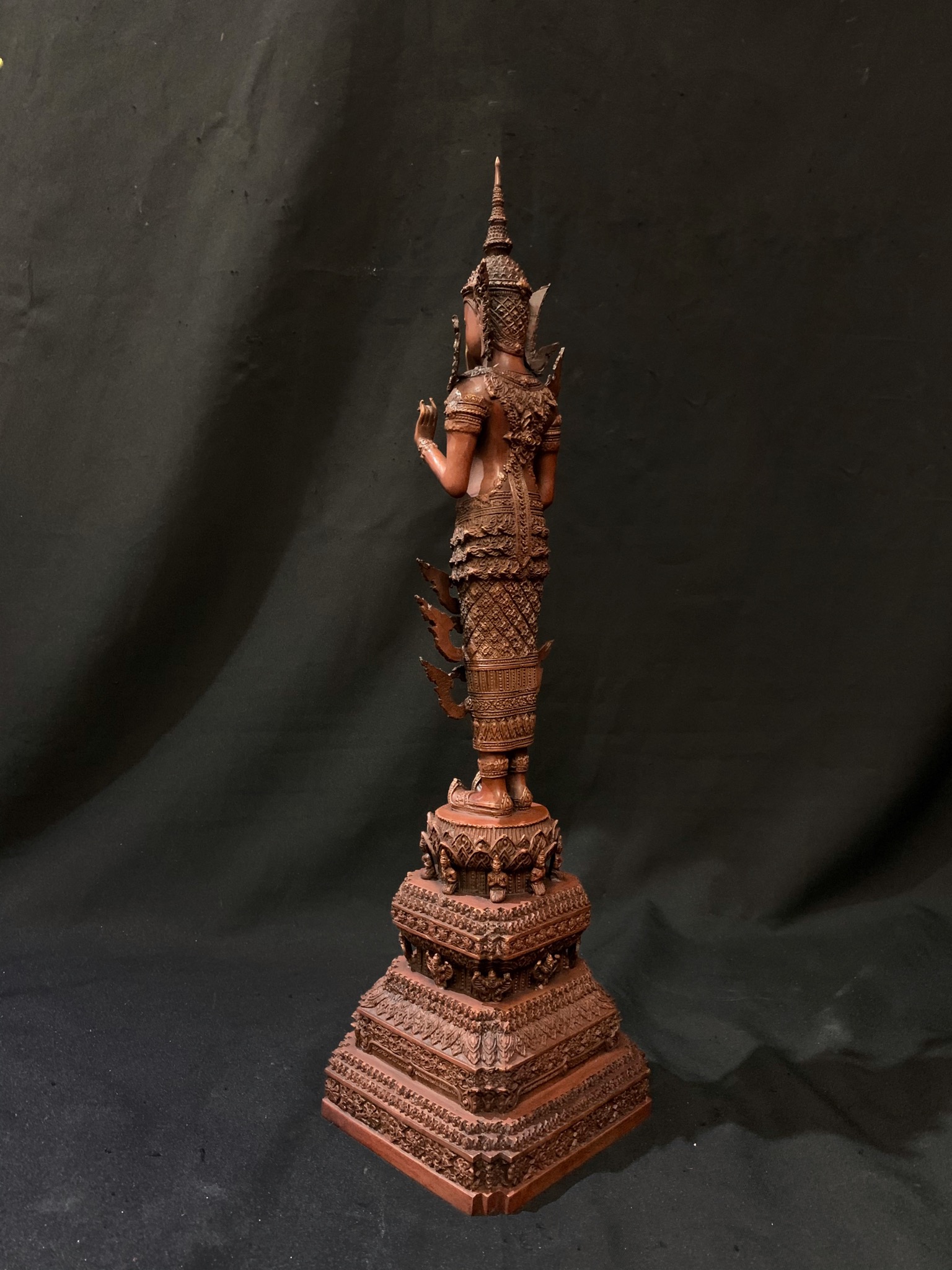 พระสยามเทวาธิราช พระคลังมหาสมบัติ ทรงเครื่องจักพรรดิ์ หน้าตัก 5 นิ้ว