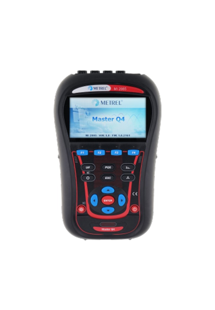 METREL รุ่น MI 2885 EU - Master Q4 เครื่องวิเคราะห์คุณภาพไฟฟ้า 4 แชนเนล