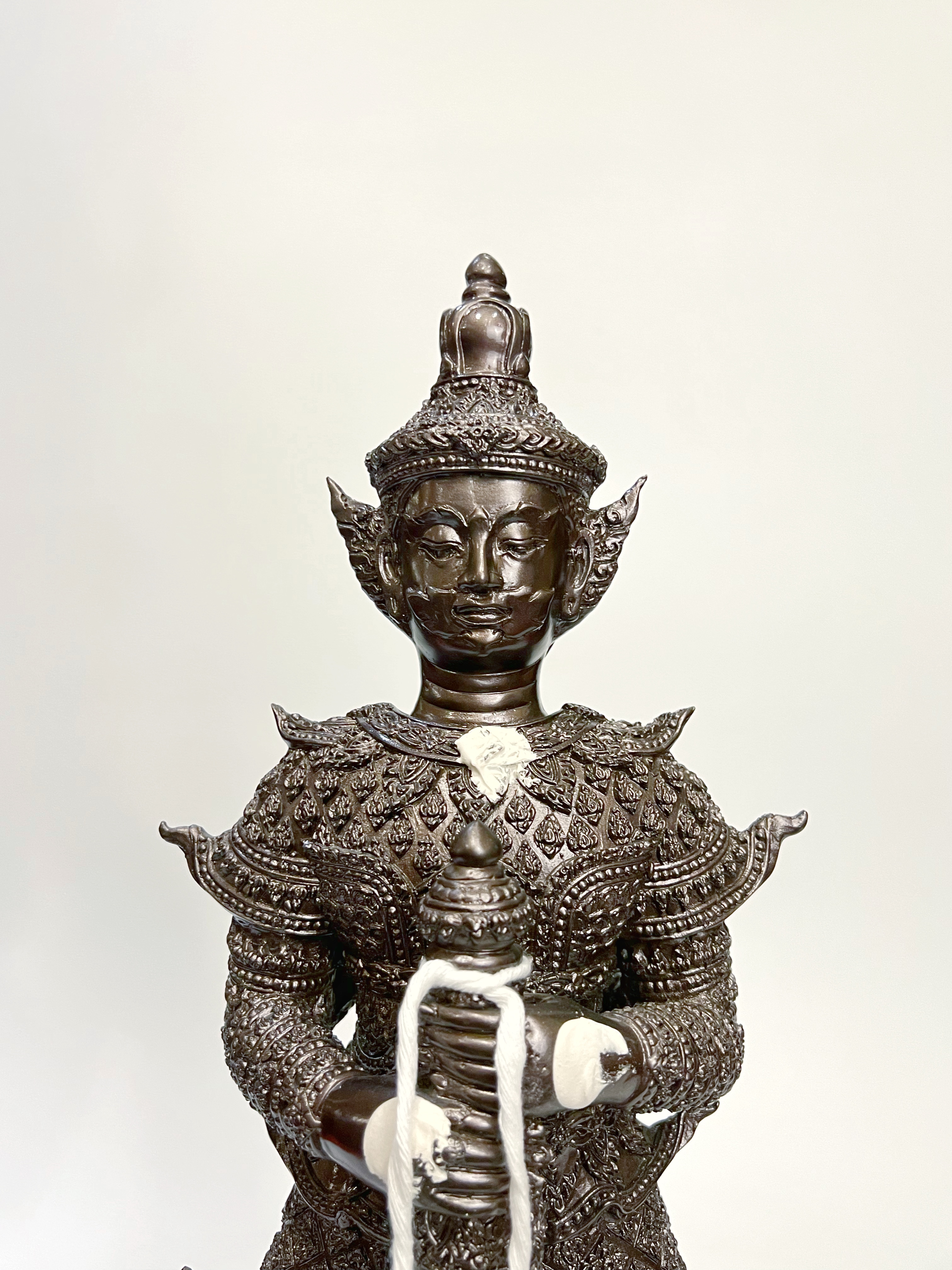 ท้าวเวสสุวรรณ ขนาดสูง 18 นิ้ว (2หน้า)