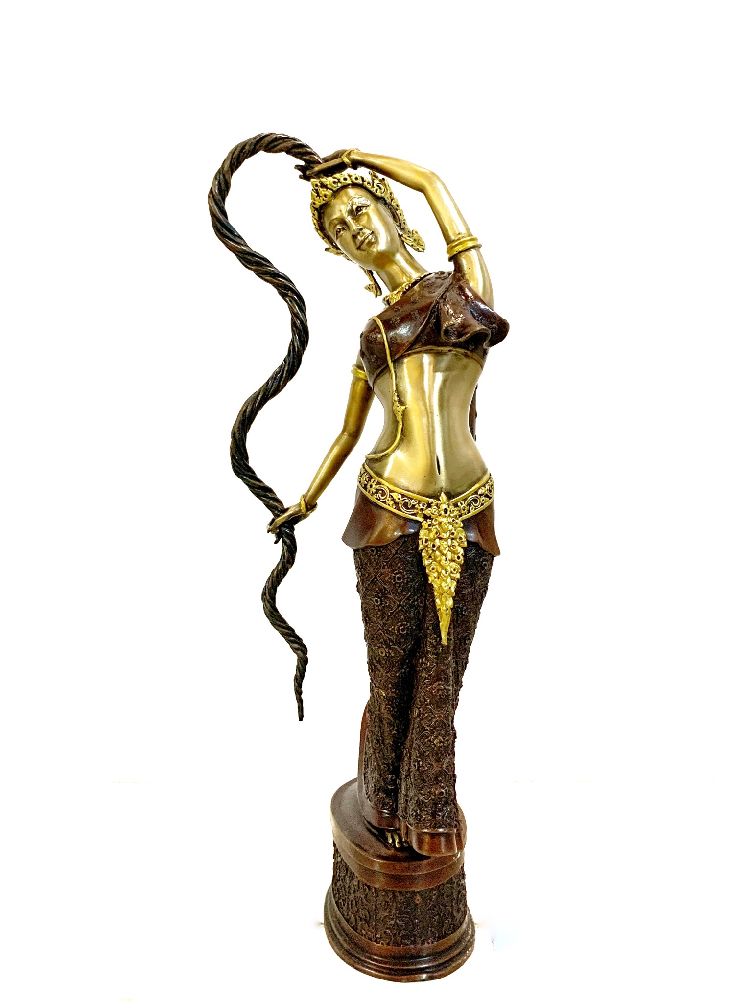 พระแม่ธรณีปราบมาร หน้าตัก 7 นิ้ว