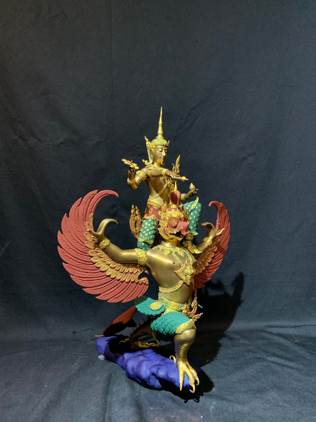 พระนารายณ์ทรงครุฑ หน้าตัก 9 นิ้ว