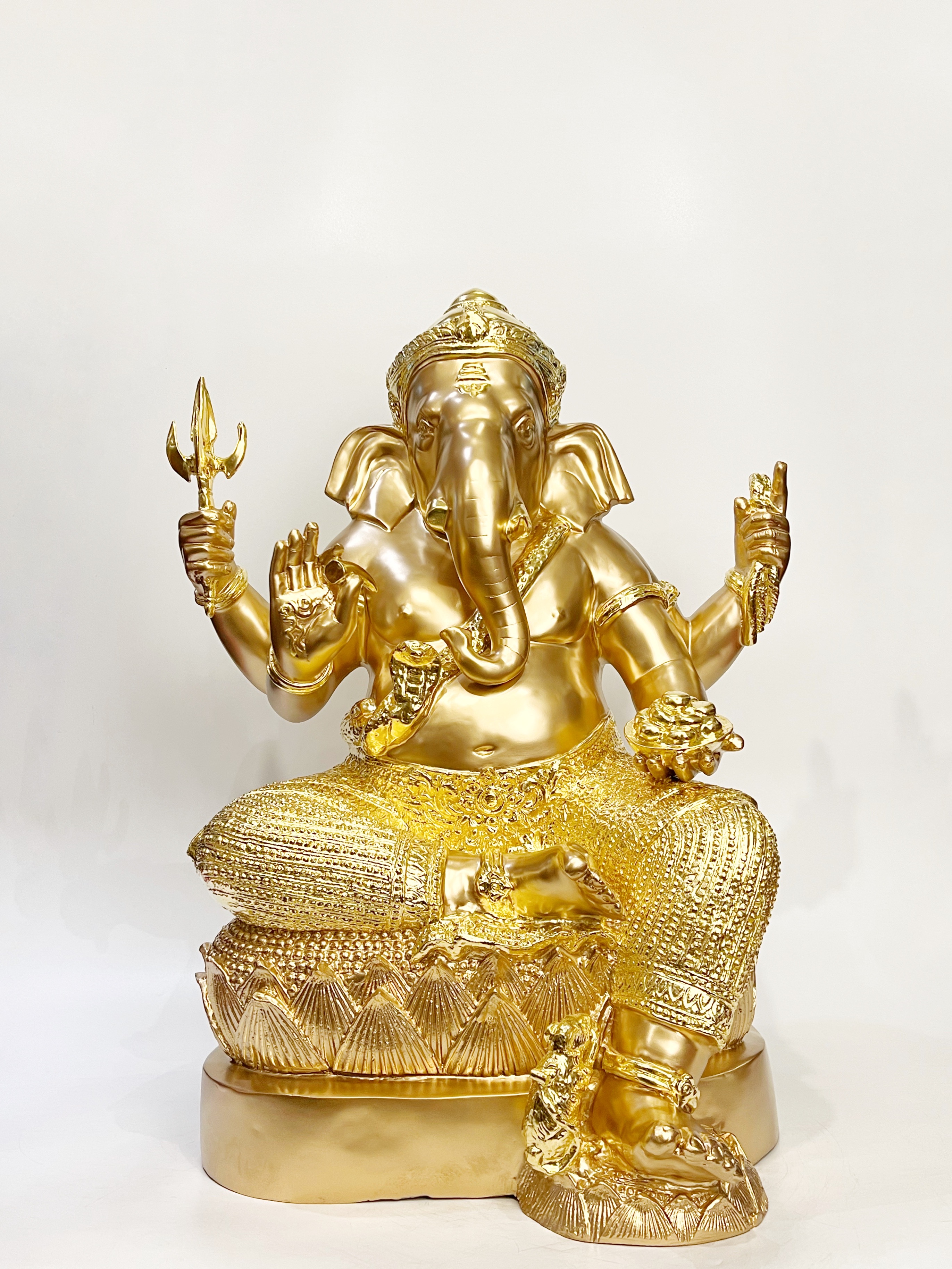 พระพิฆเนศ ปางเอกทันตะ หน้าตัก 16 นิ้ว (นั่งบัวห้อยขา)