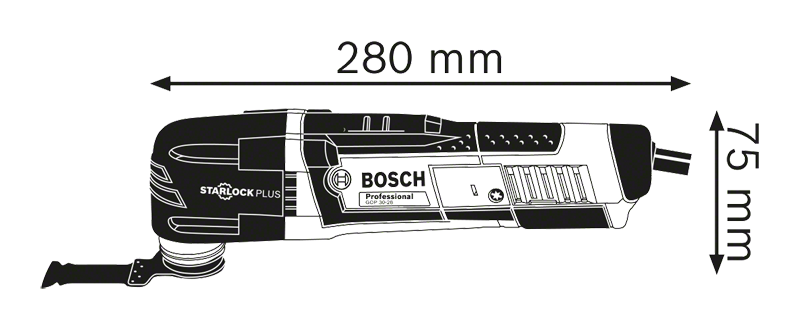Bosch รุ่น GOP 30-28 เครื่องตัดอเนกประสงค์