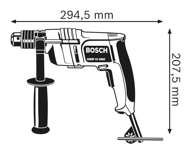 Bosch รุ่น GBM 13 RE สว่านไฟฟ้า