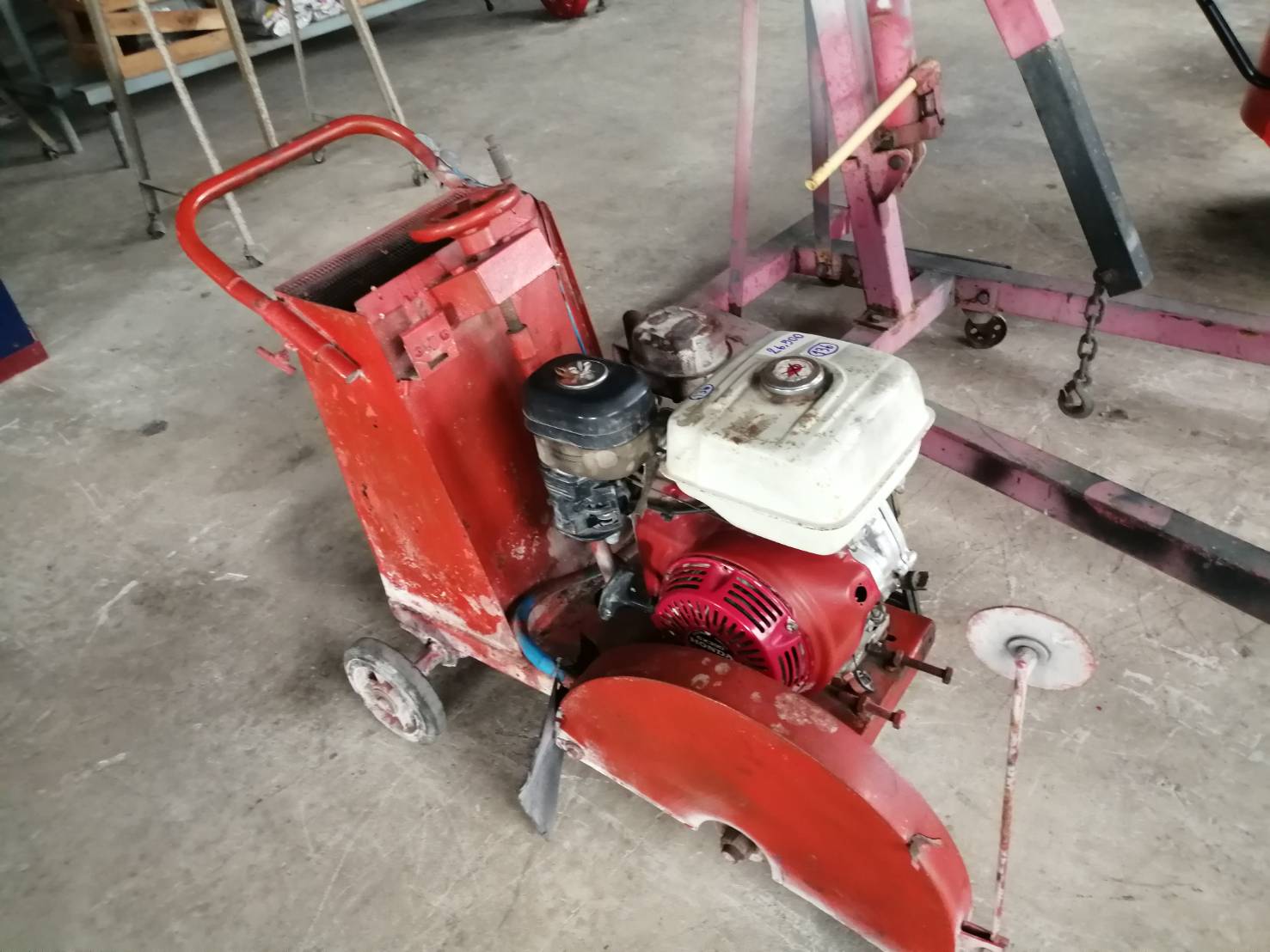 แท่นตัดถนน 14" /YVC+เครื่อง GX390 HONDA