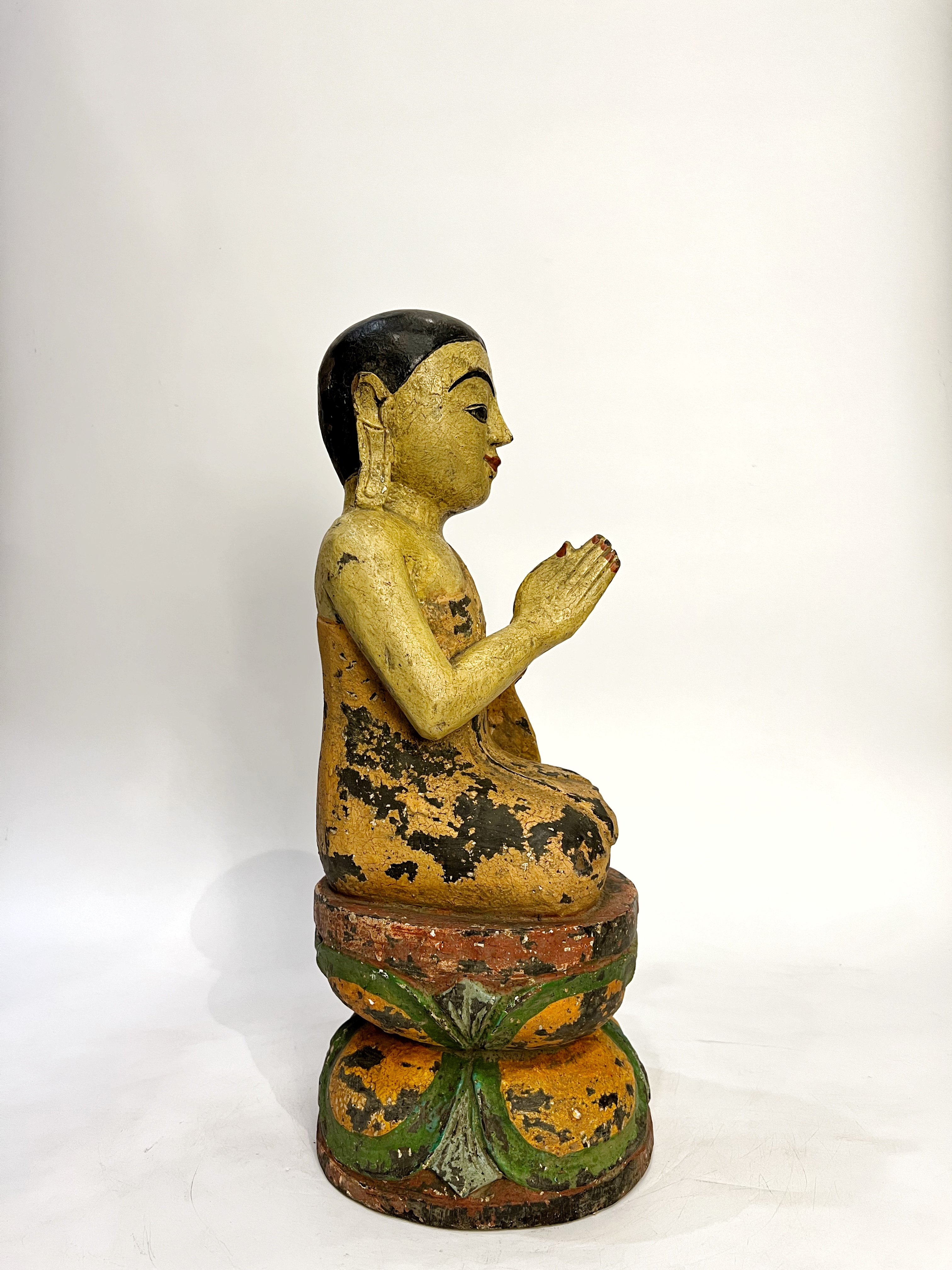 พระพม่า พระสงฆ์ พระภิกษุ พุทธศิลป์พม่า (ราคาต่อชุด)