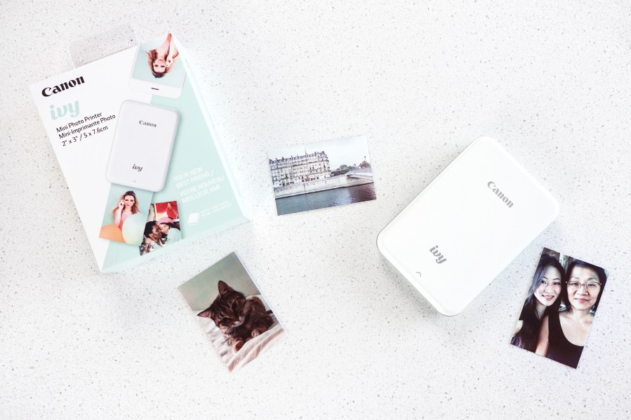Canon IVY Mobile Mini Photo Printer through Bluetooth - เครื่องพิมพ์ภาพถ่ายฟรีกระดาษพิมพ์รูป 10 แผ่น (ของแท้ประกันศูนย์ไทย 1 ปี)