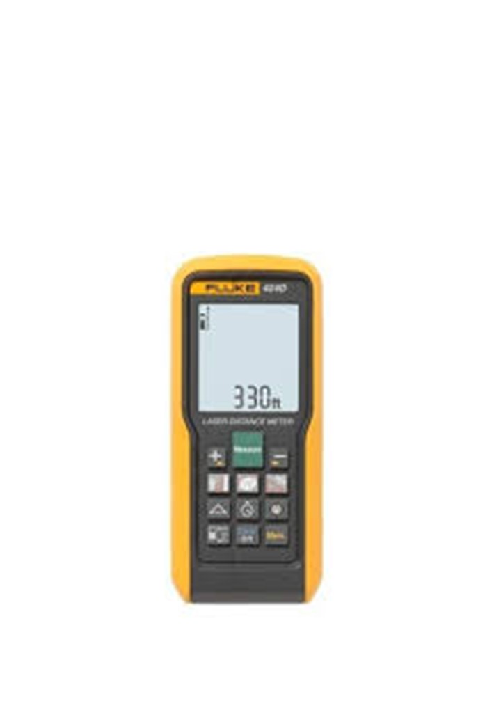 FLUKE 424D เครื่องวัดระยะด้วยเลเซอร์ ระยะวัด 100 เมตร มีเซ็นเซอร์วัดความเอียง วัดมุม มีเข็มทิศ