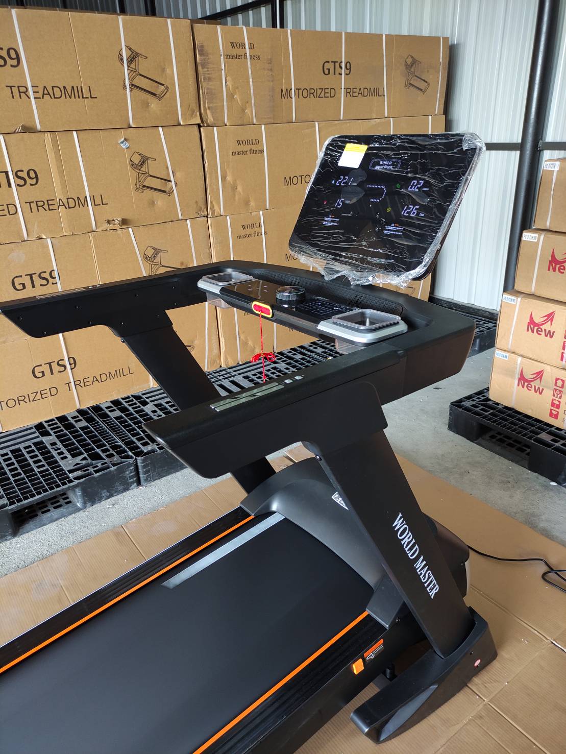 ลูวิ่งไฟฟ้ามอเตอร์4.5แรงม้า GTS7 World master fitnessเล่นAPP ZWIFTได้