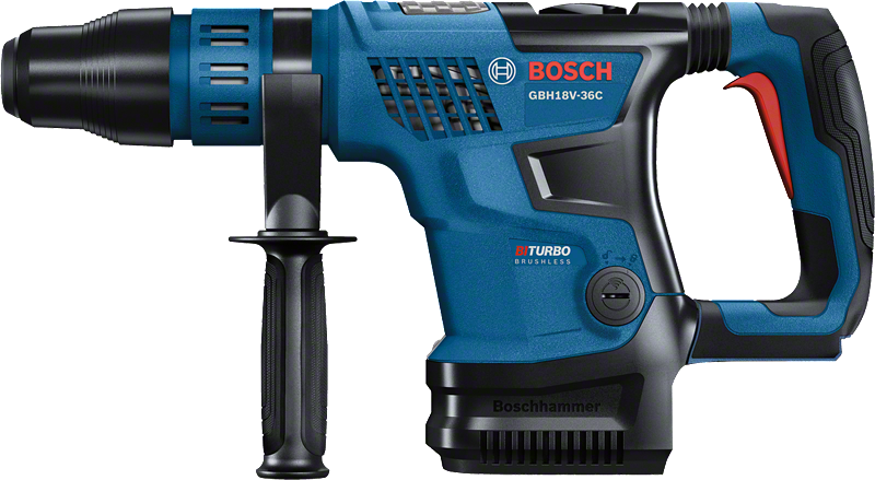 Bosch รุ่น GBH 18V-36 C สว่านโรตารี่ไร้สาย BITURBO พร้อมระบบ SDS max