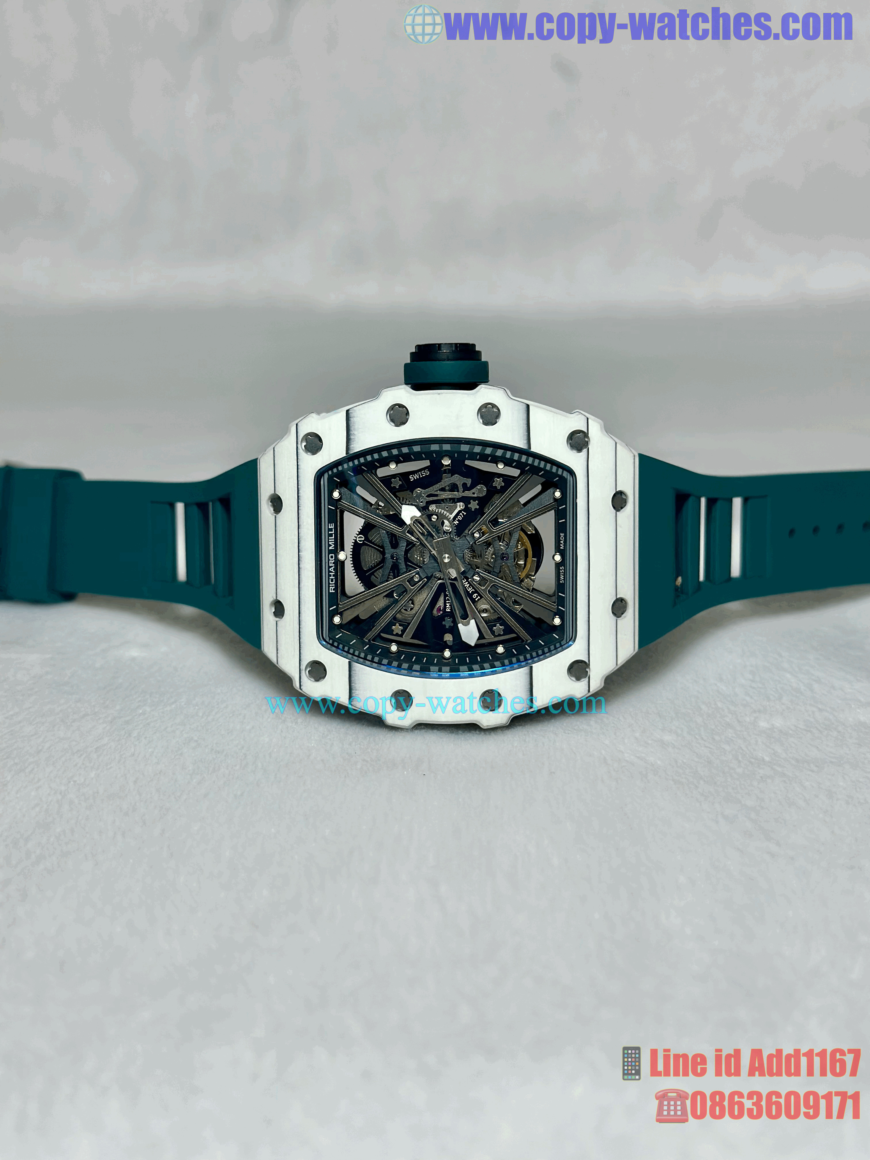 Richard Mille RM12-01 White Carbon