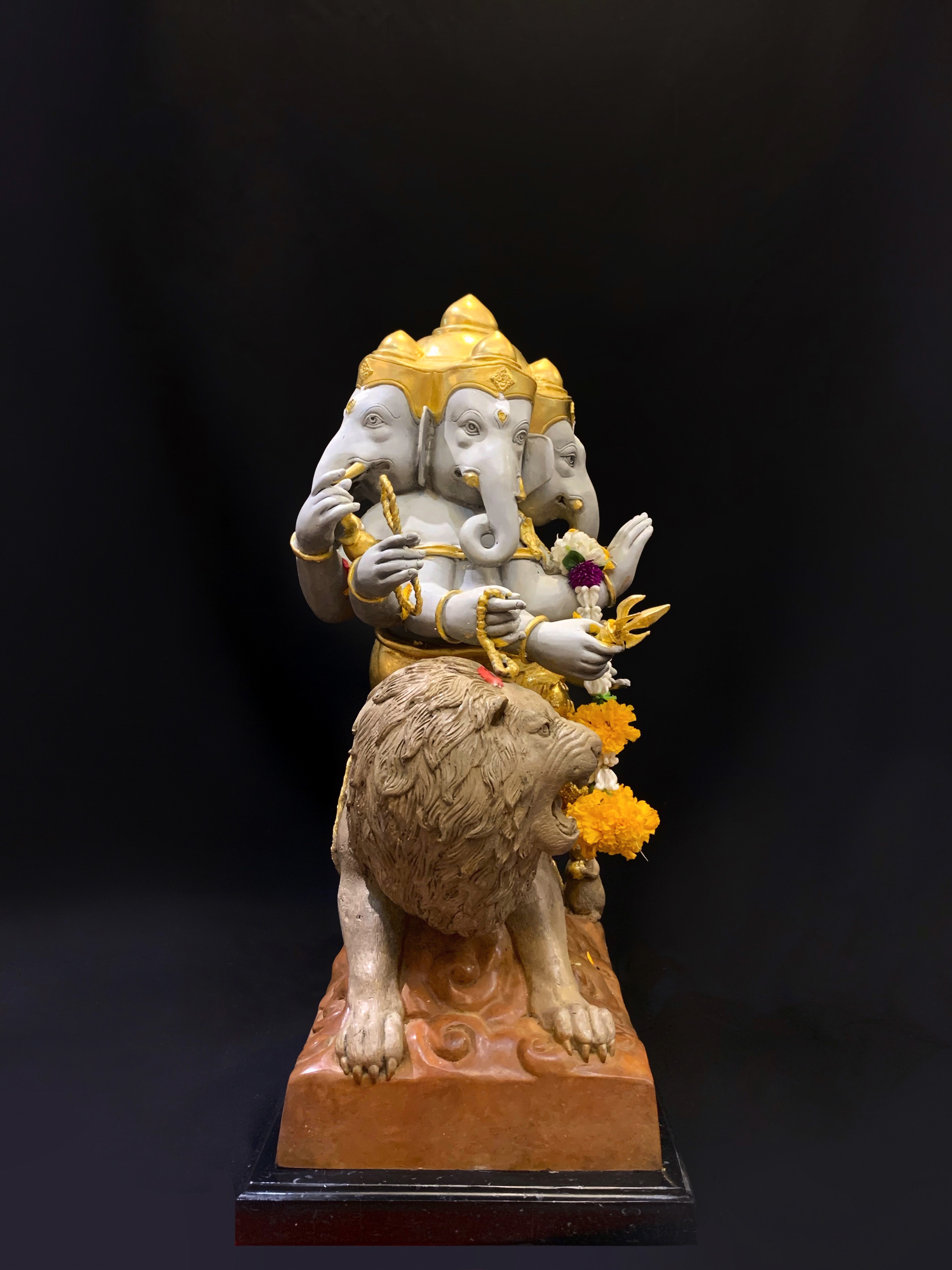 พระเหรัมภะคณปติ (พระพิฆเนศ 5 เศียร)