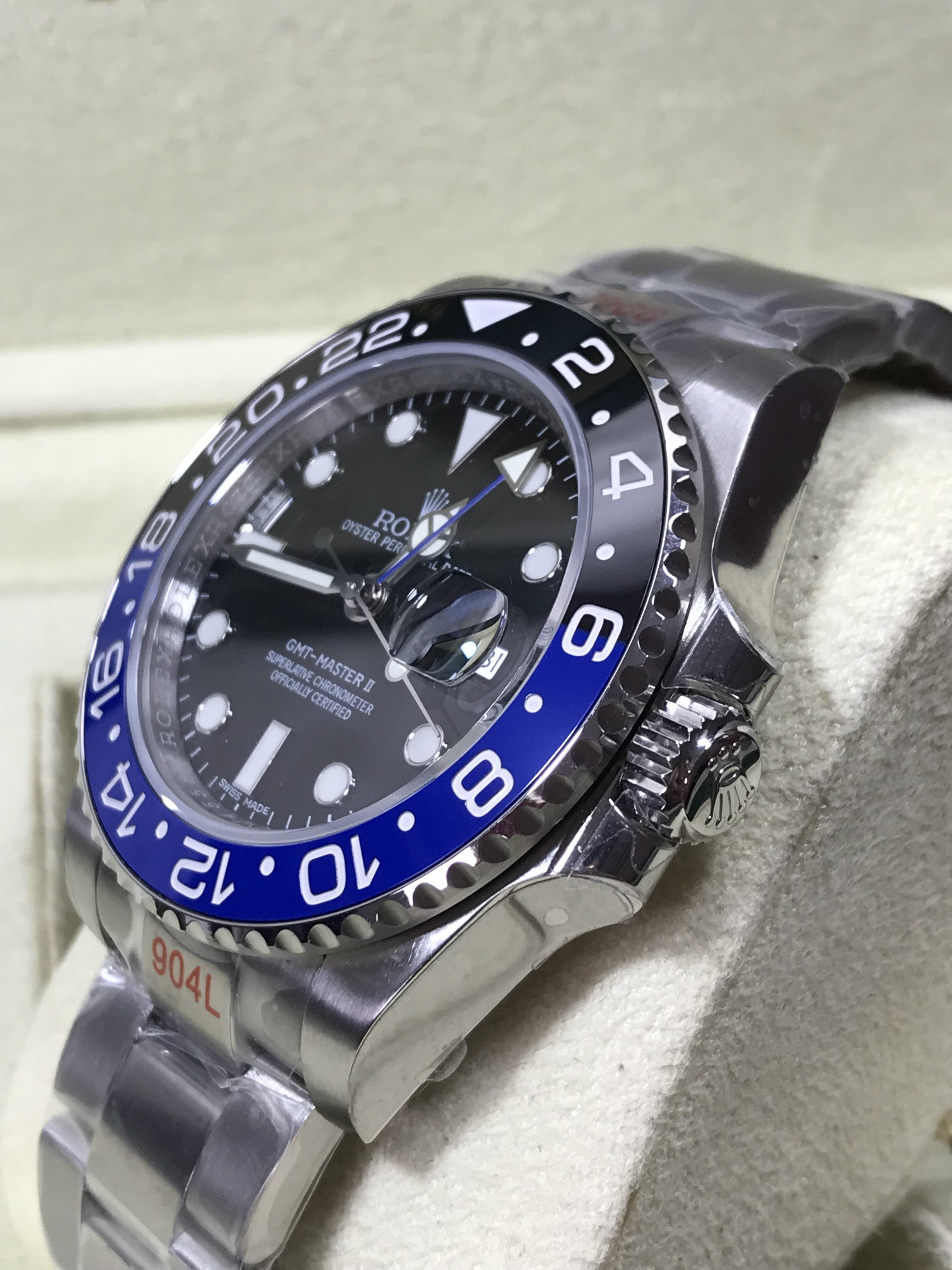Rolex GMT-Master2 (Batman)(Swiss EW)