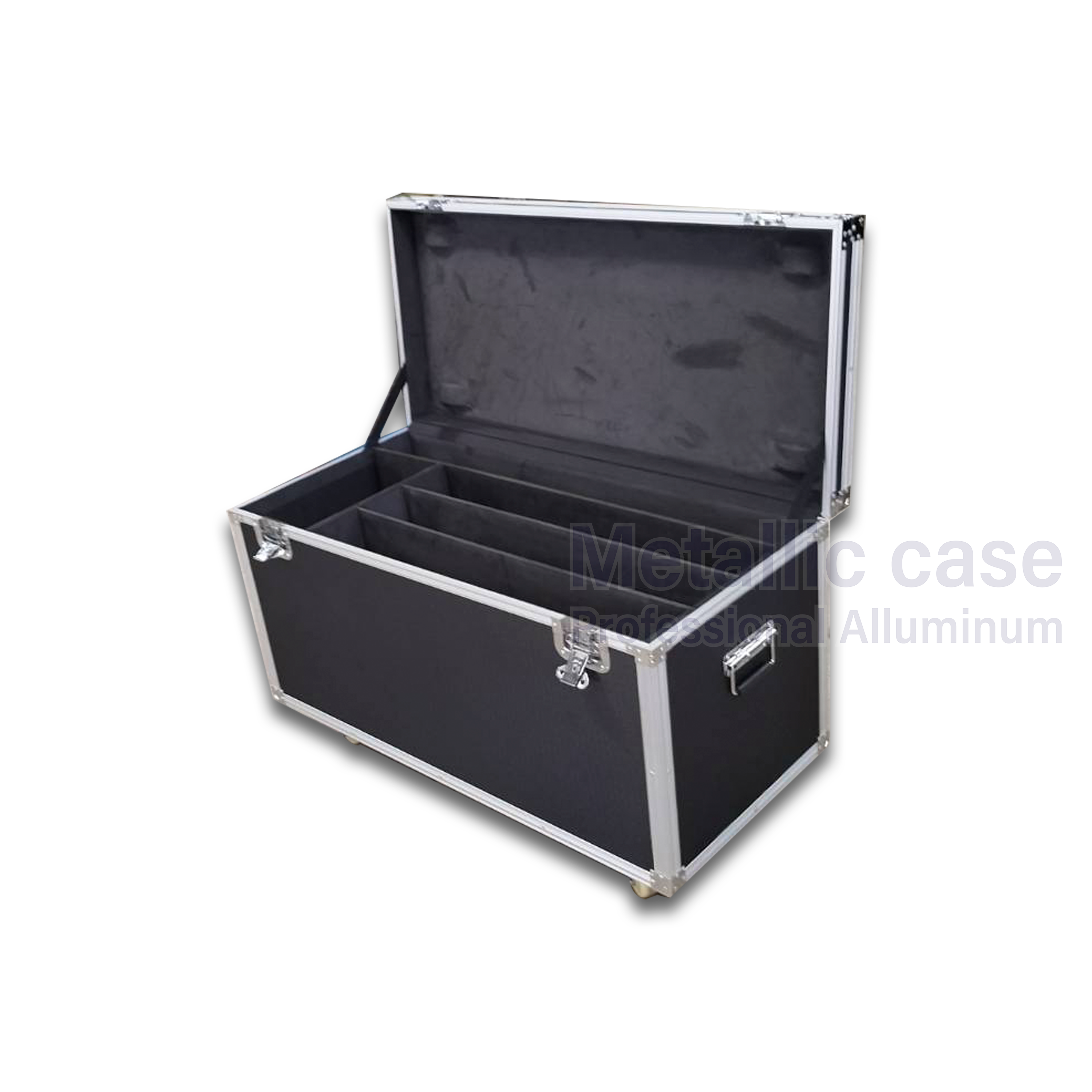 metalliccase9704-06-6805 / Hardcase for SWIT CL-120D มีฐานล้อ(100.5x47.5x51 T4C3H3K5P5)