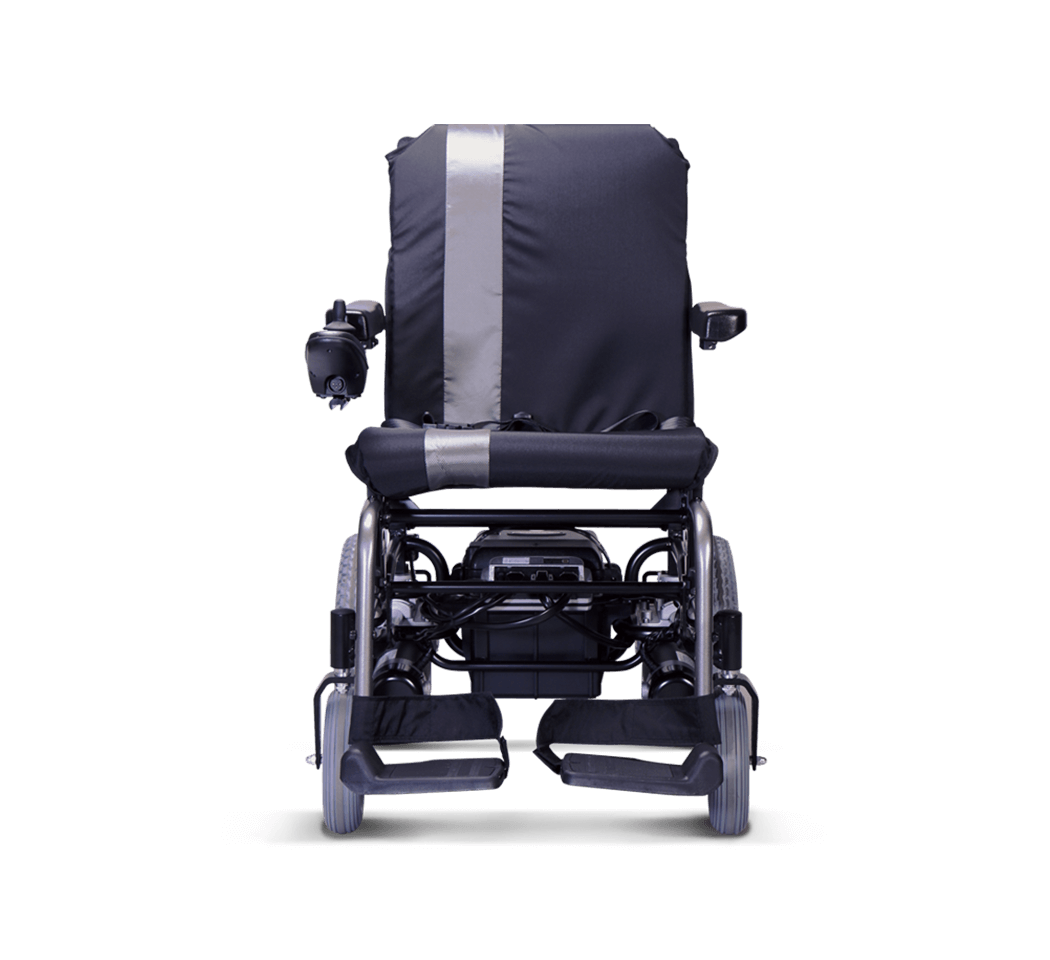 รถเข็นไฟฟ้าคาร์ม่ารุ่น Ergo Nimble (WheelChair KARMA KP-10.3s) พับเก็บได้ ที่วางแขนแบบเปิดขึ้นได้ สะดวกต่อการเดินทาง รับประกัน 5 ปี
