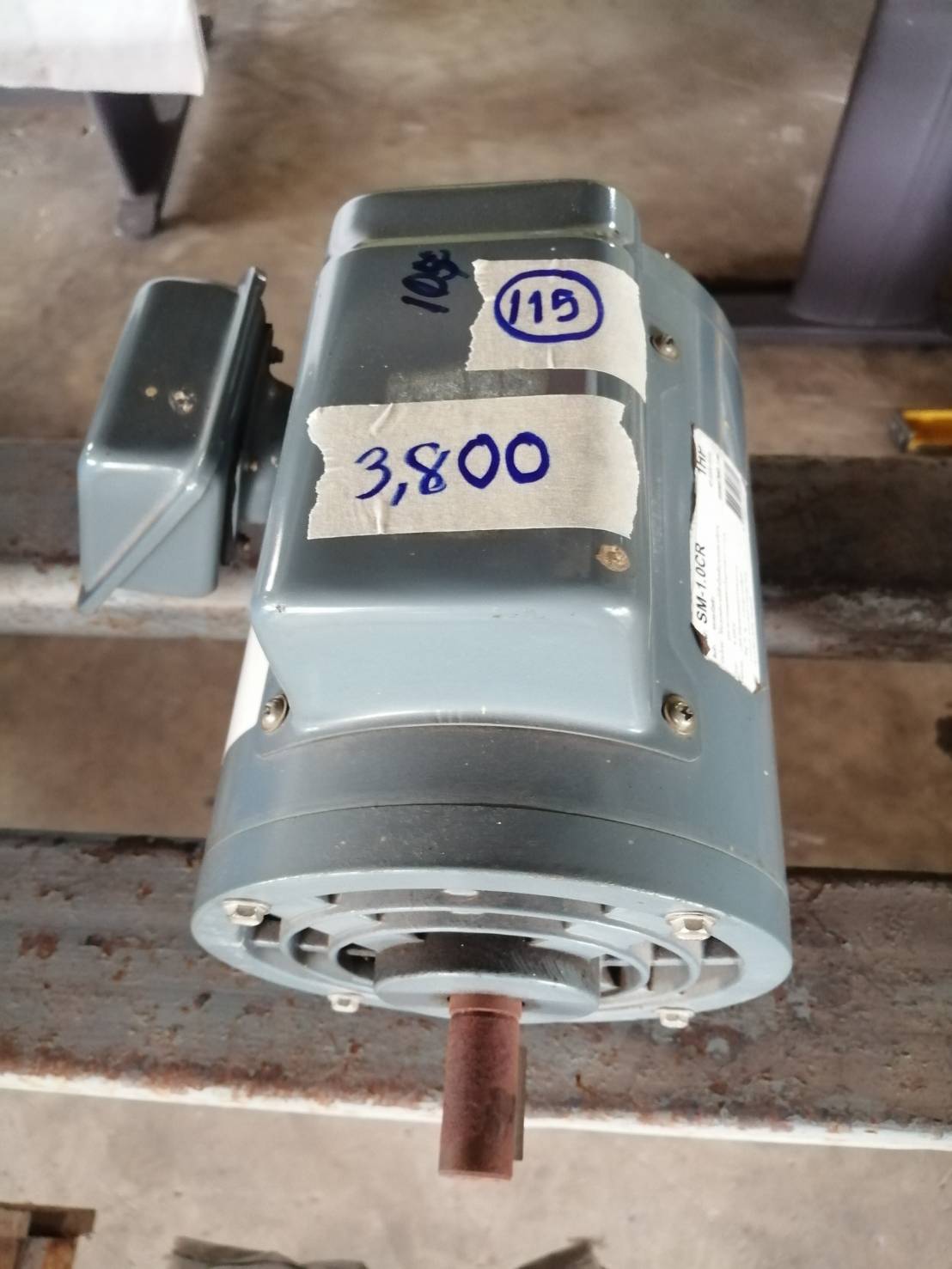 มอเตอร์ 1 HP 220V/P10NEER ใหม่