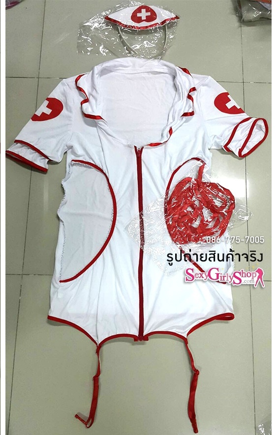 ชุดพยาบาล ชุดหมอ ชุดคอสเพลย์พยาบาล