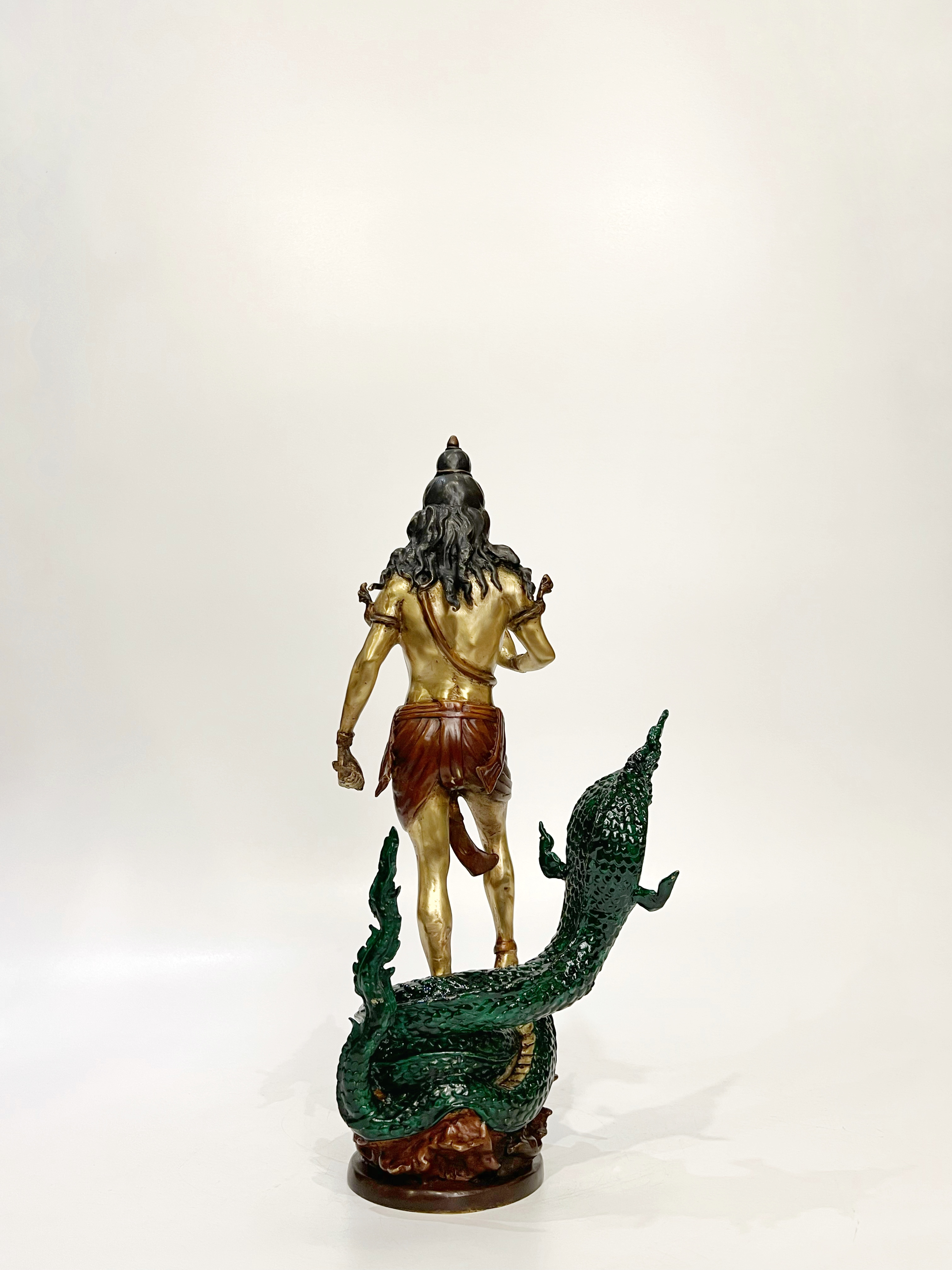 นาคาธิปดีศรีสุทโธ และ นาคีศรีปทุมมา (ขนาดสูง 14 นิ้ว)