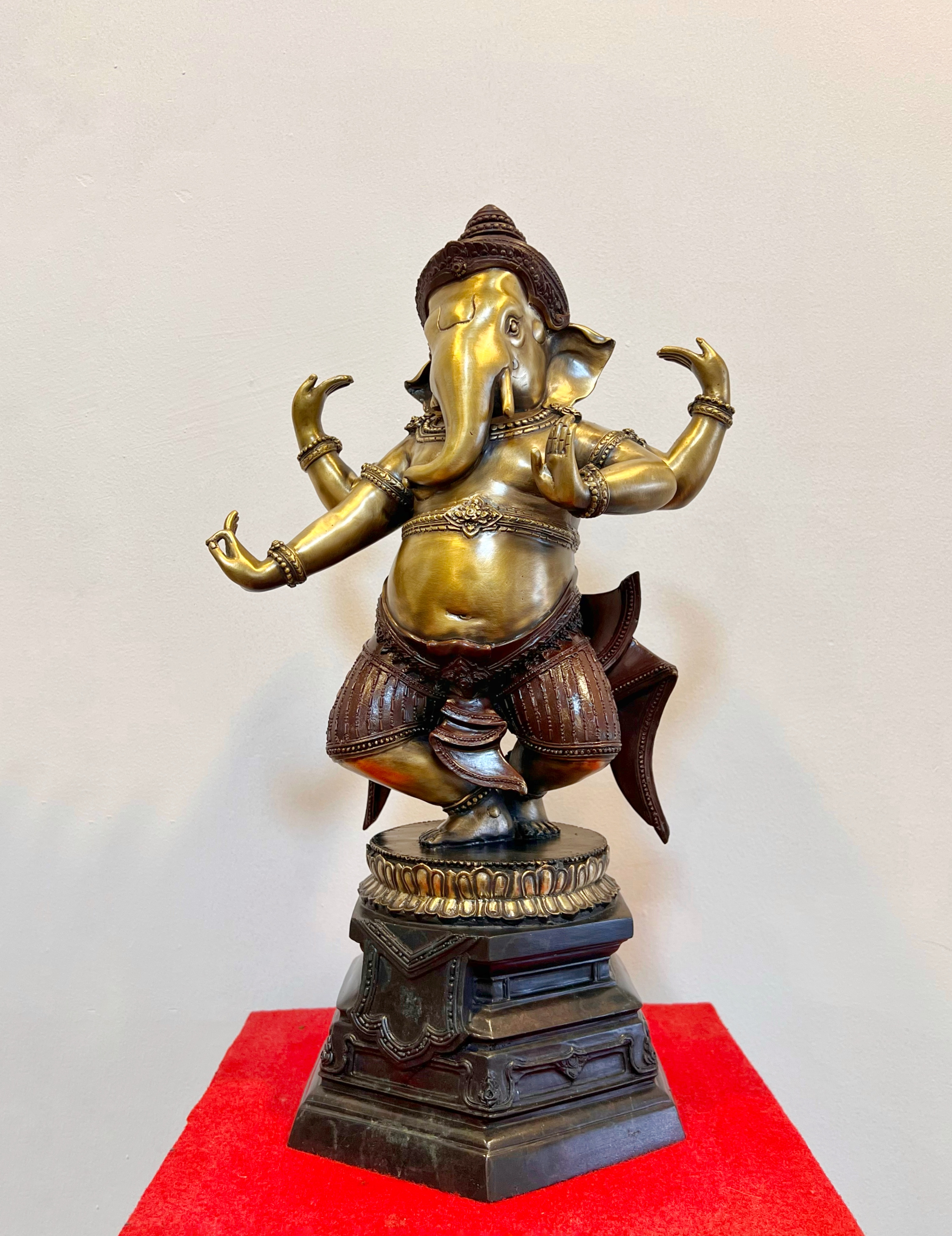 พระพิฆเนศ รำระบำลพบุรี สูง 20 นิ้ว