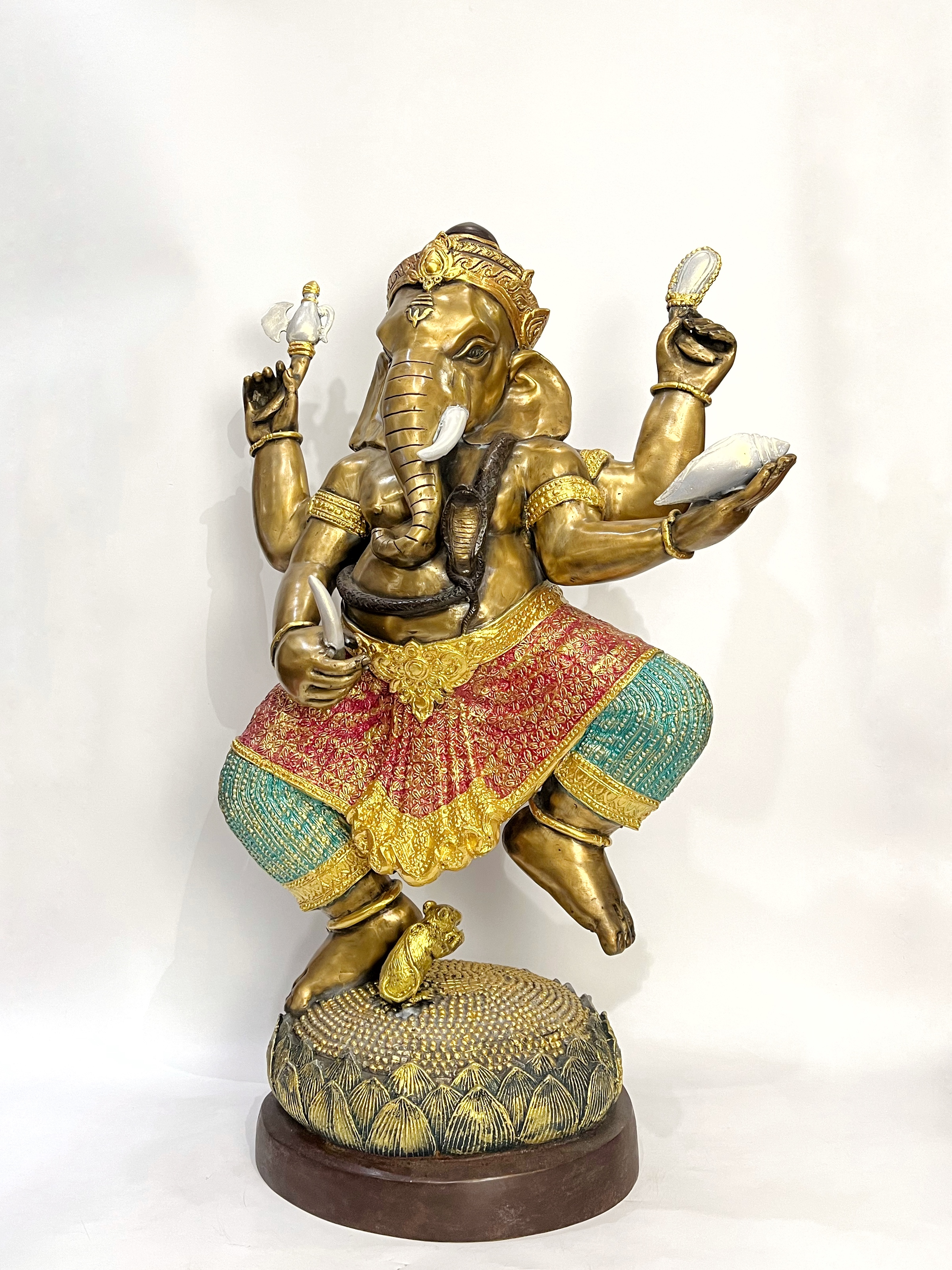 พระพิฆเนศ ปางลีลา หน้าตัก 16 นิ้ว