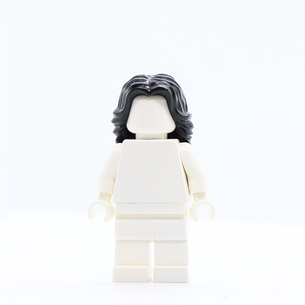 Female Mid-Length Wavy with Center Part