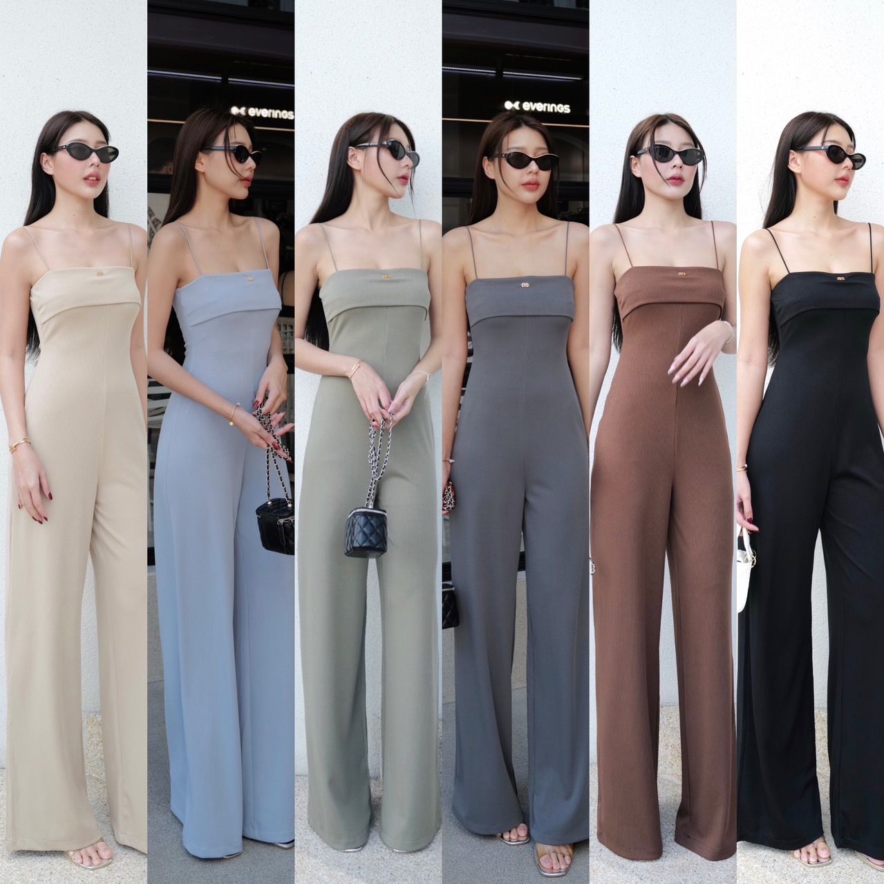 #5017# 💕EVE💕 🔥🔥งานจััมสายเดียวผ้าร่อง สวยแซ่บมากๆอีกแล้วค่ะรุ่นเป็นงาน
