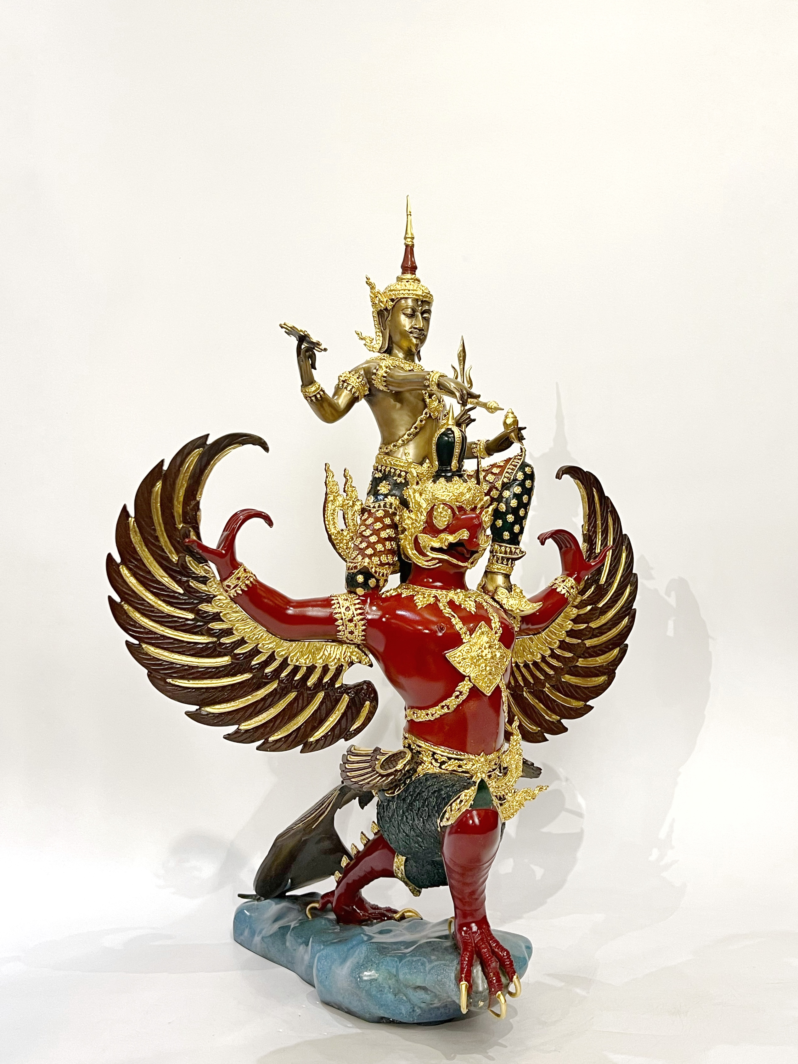 พระนารายณ์ทรงครุฑ หน้าตัก 9 นิ้ว