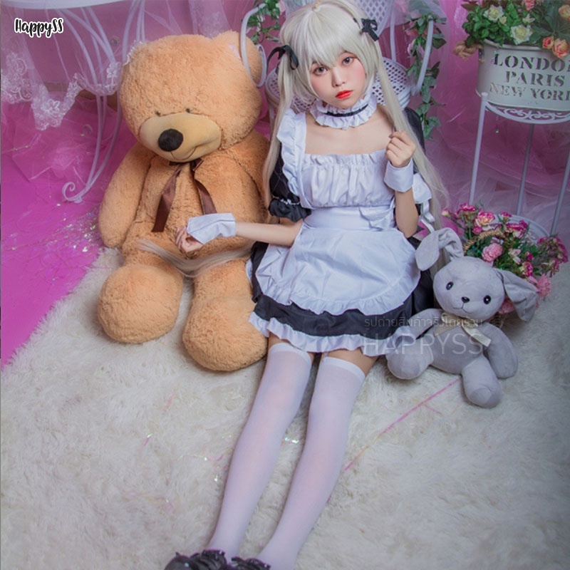 ชุดเมด แม่บ้าน รุ่นเดรสสั้น จากอนิเมะ Yosuga no Sora 🏍️💨ส่งไวจากกทม.