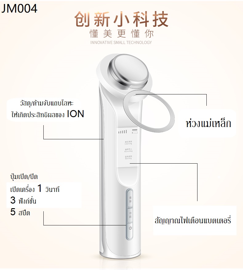 รับฟรี! เครื่องผลักครีม 990- เมื่อซื้อครบ 3,999 บาท