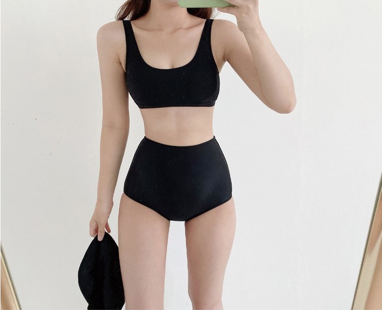 ชุดว่ายน้ำทูพีช พร้อมหมวก เซ็ท 3 ชิ้น