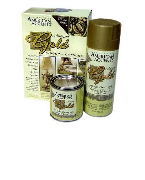 Rust-Oleum American Accents Antique Gold Spray Kit