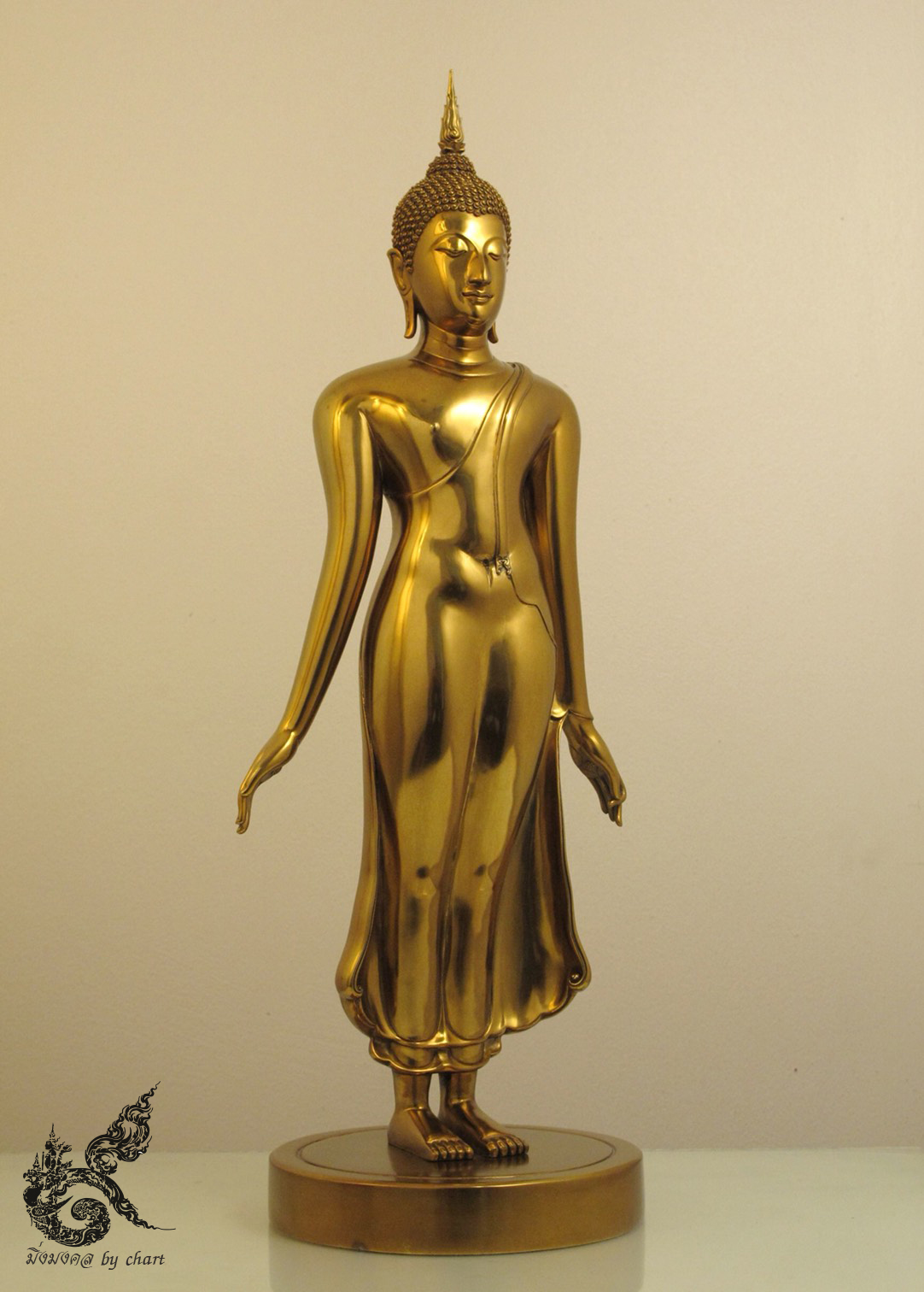 พระพุทธรูปโพธิทัศนา ปางเปิดโลก หน้าตัก 9 นิ้ว