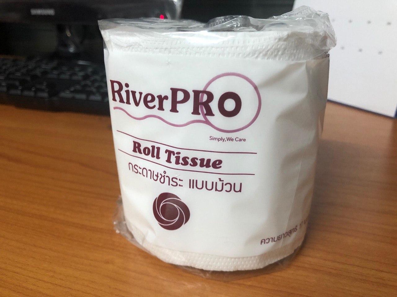 กระดาษชำระม้วนเล็ก RiverPro special แพ็คเดี่ยว