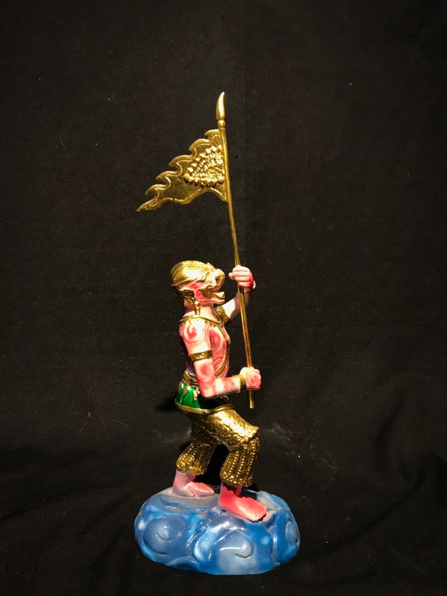 หนุมานเชิญธง หน้าตัก 5 นิ้ว