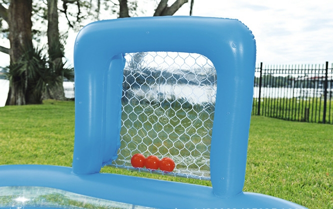 Bestway สระน้ำเป่าลม พร้อมกับเกมยิงลูกบอล Inflatable Bestway Pool with Play Ball