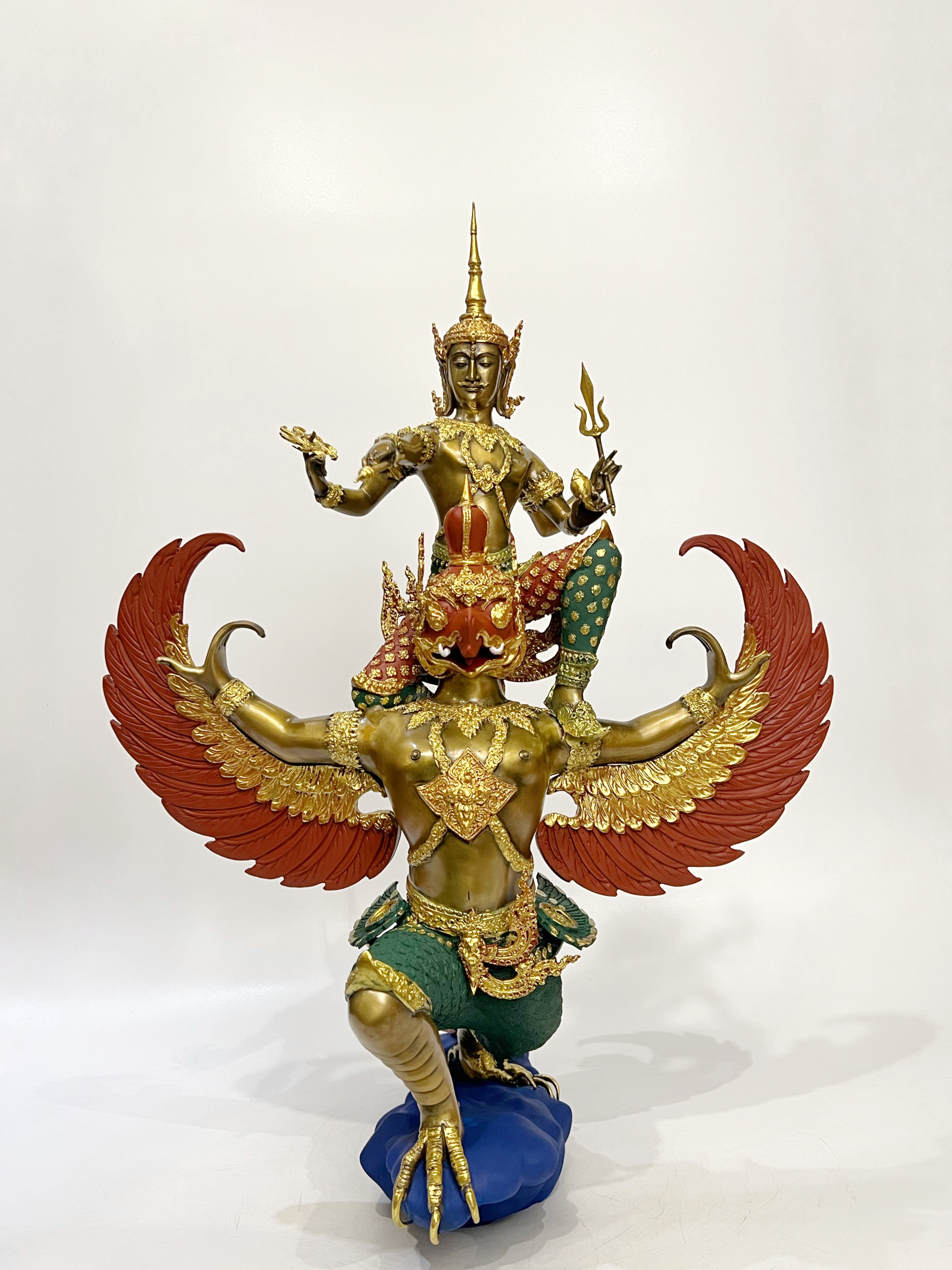 พระนารายณ์ทรงครุฑ หน้าตัก 9 นิ้ว